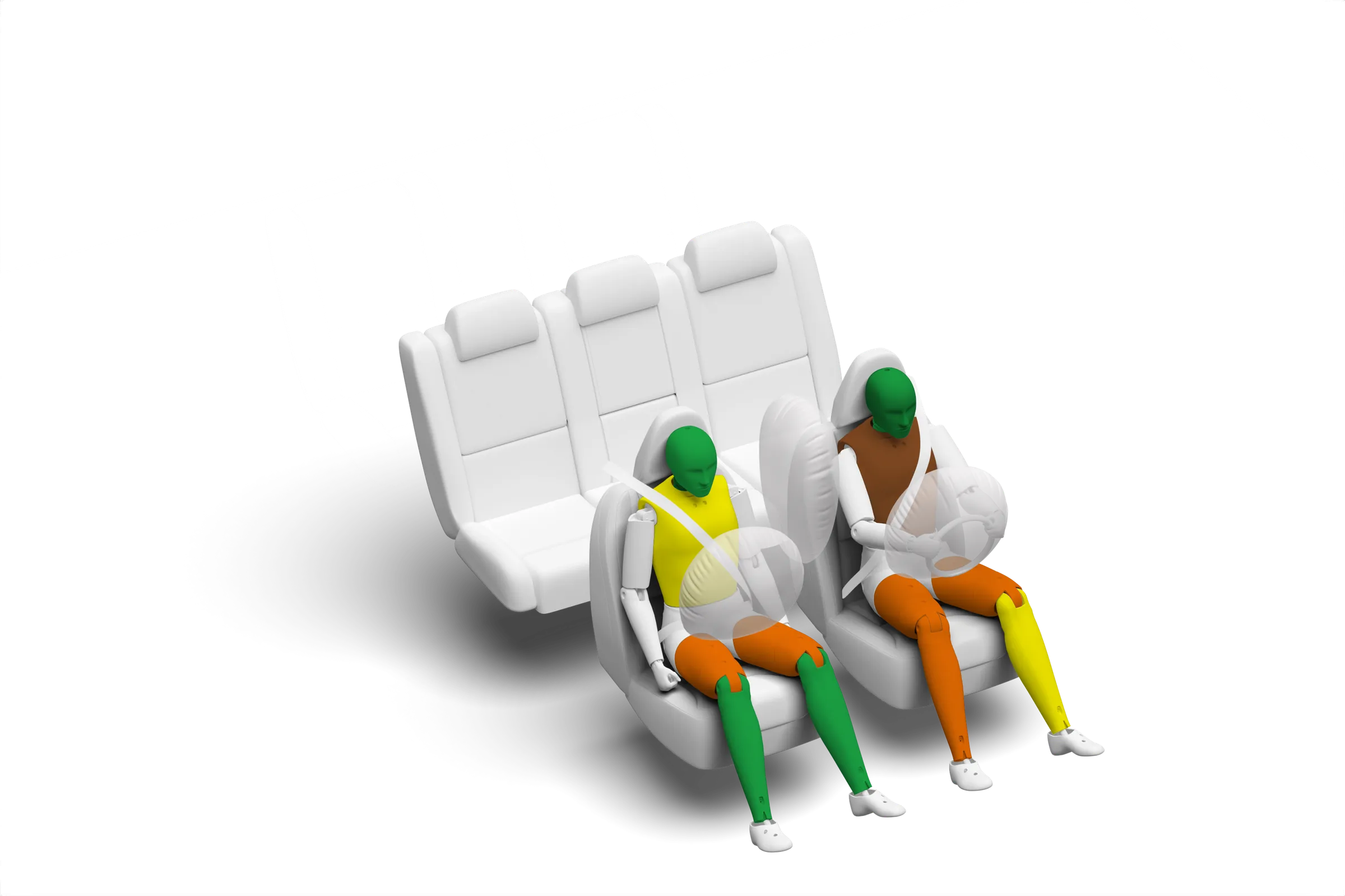 Crash test diagram