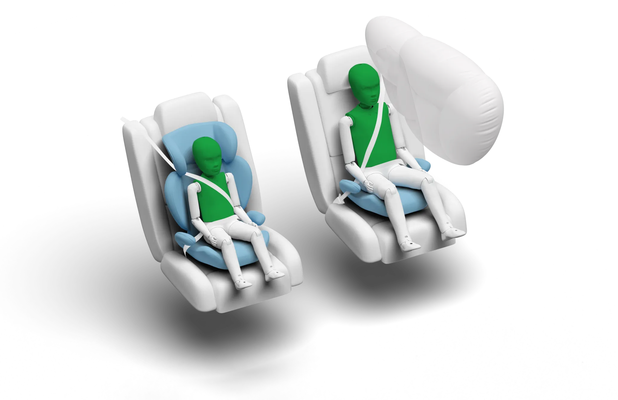 Crash test diagram