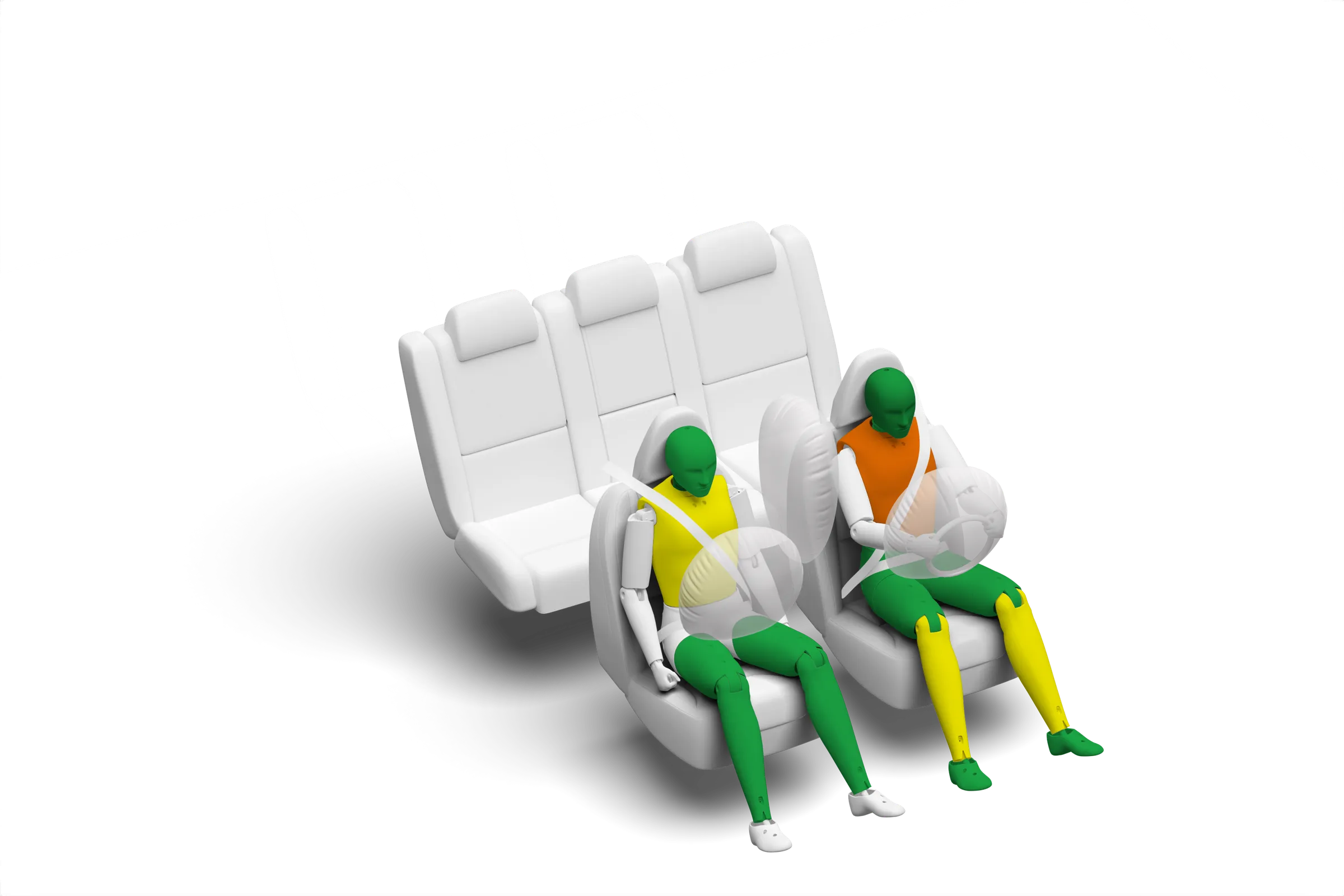 Crash test diagram