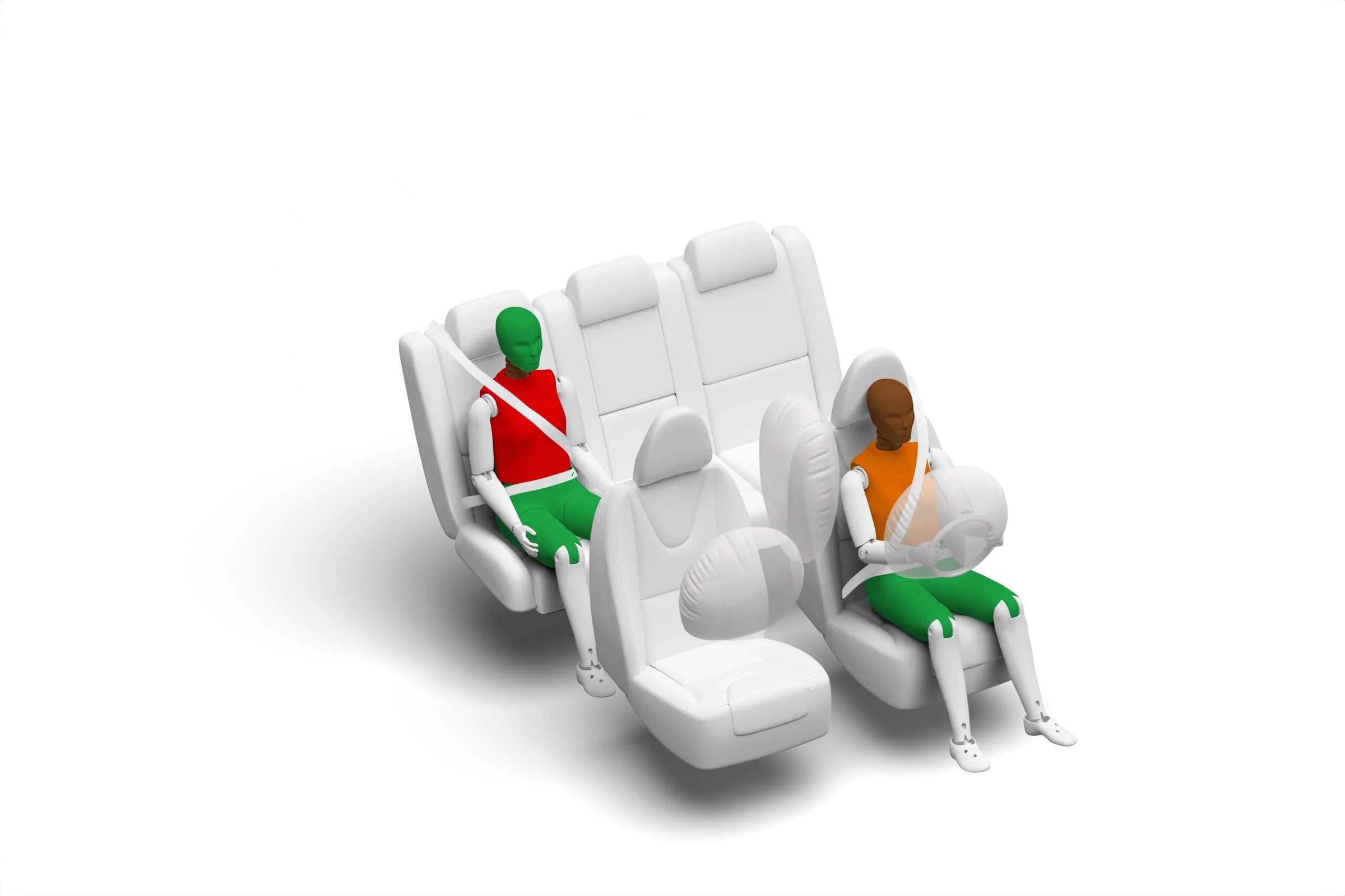 Crash test diagram