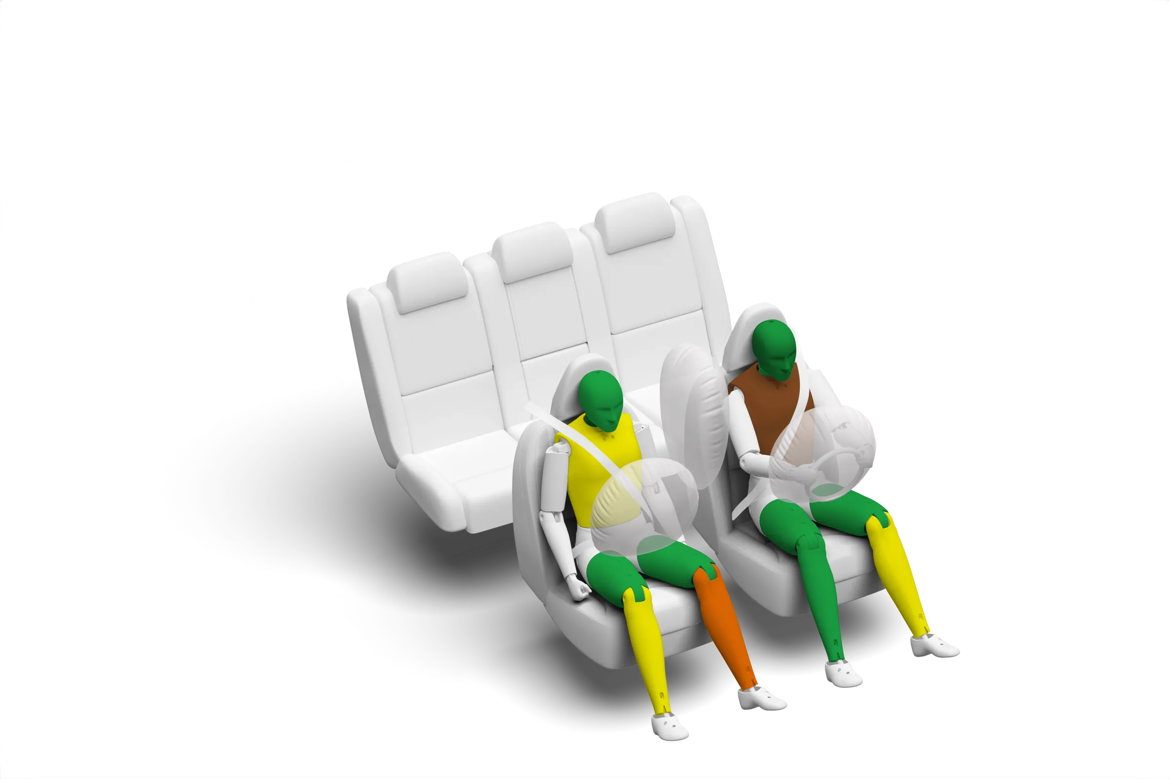 Crash test diagram