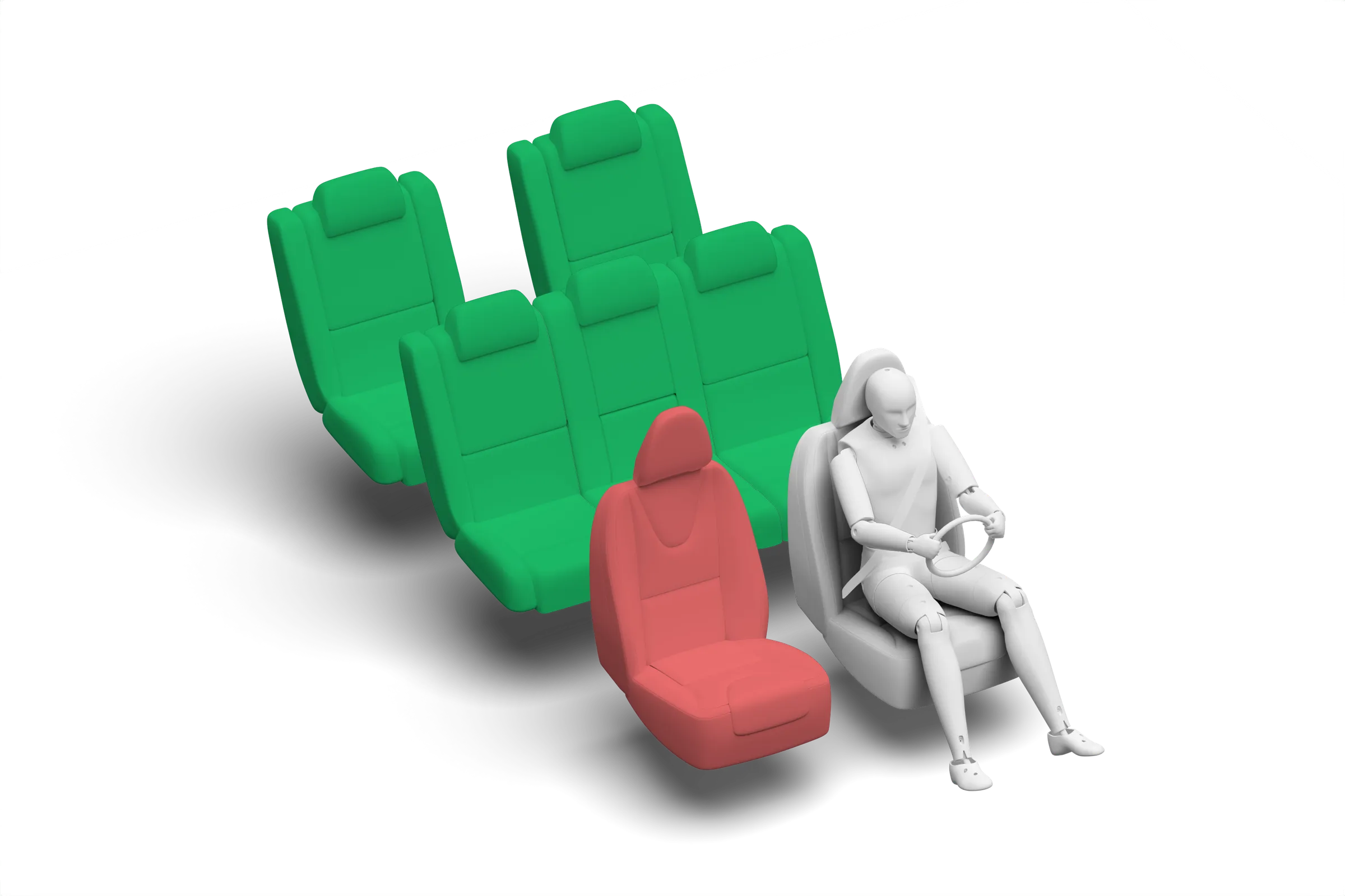 Crash test diagram