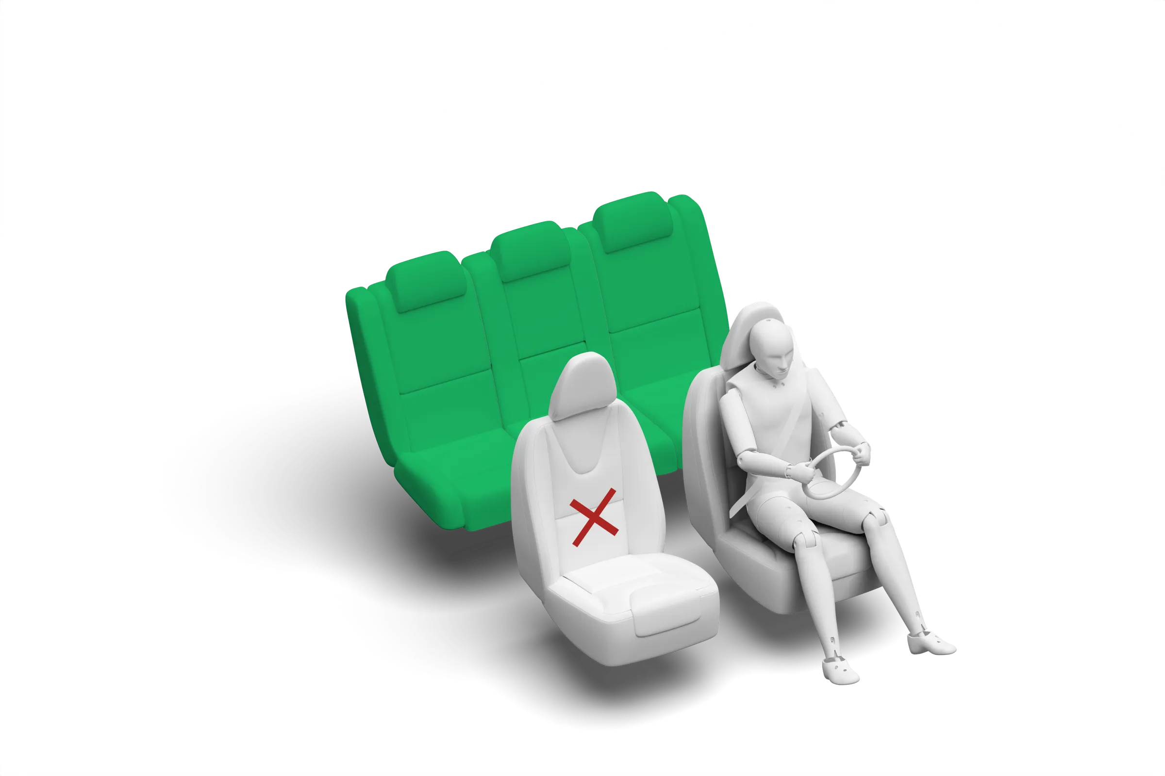 Crash test diagram