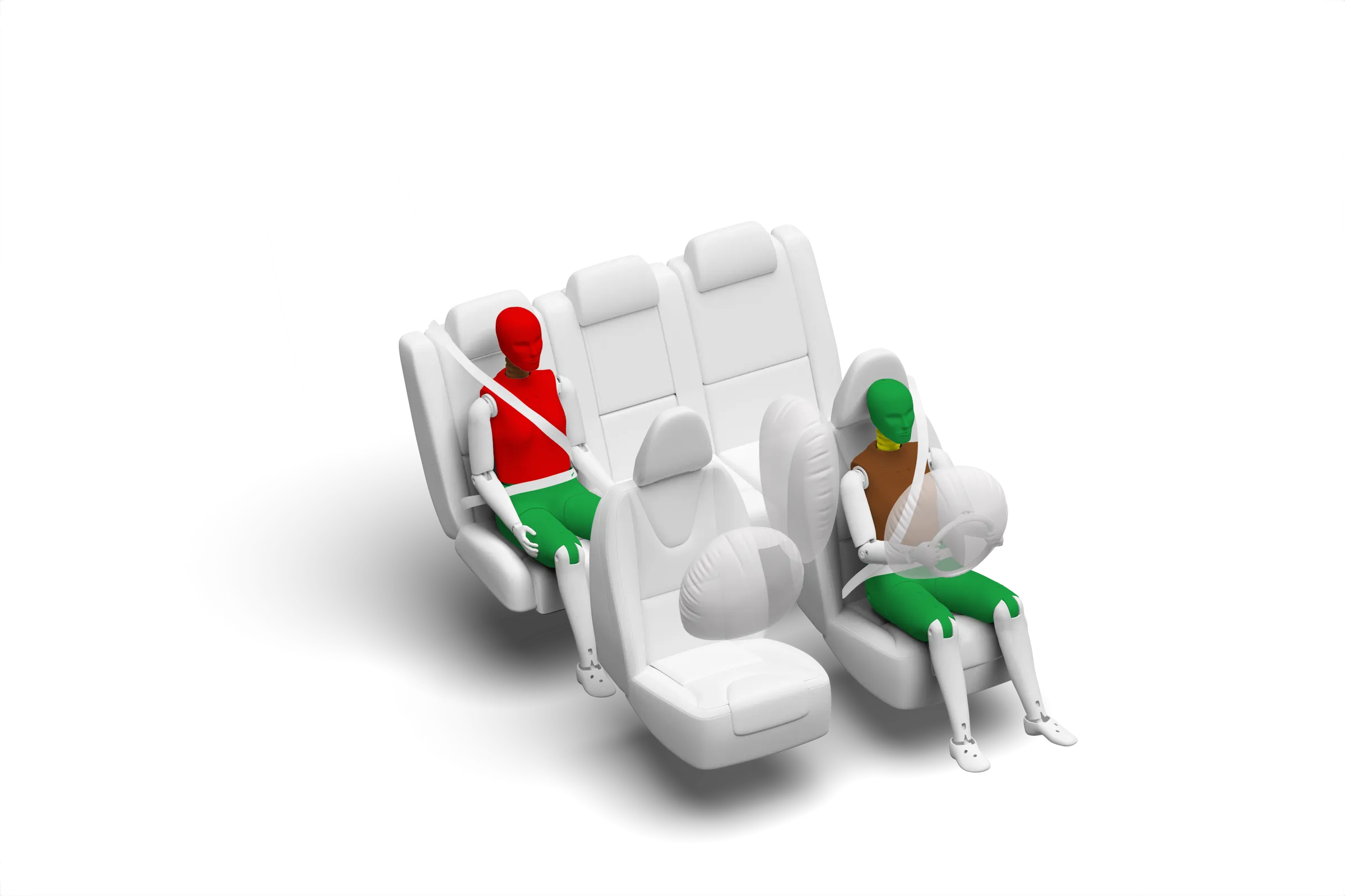 Crash test diagram