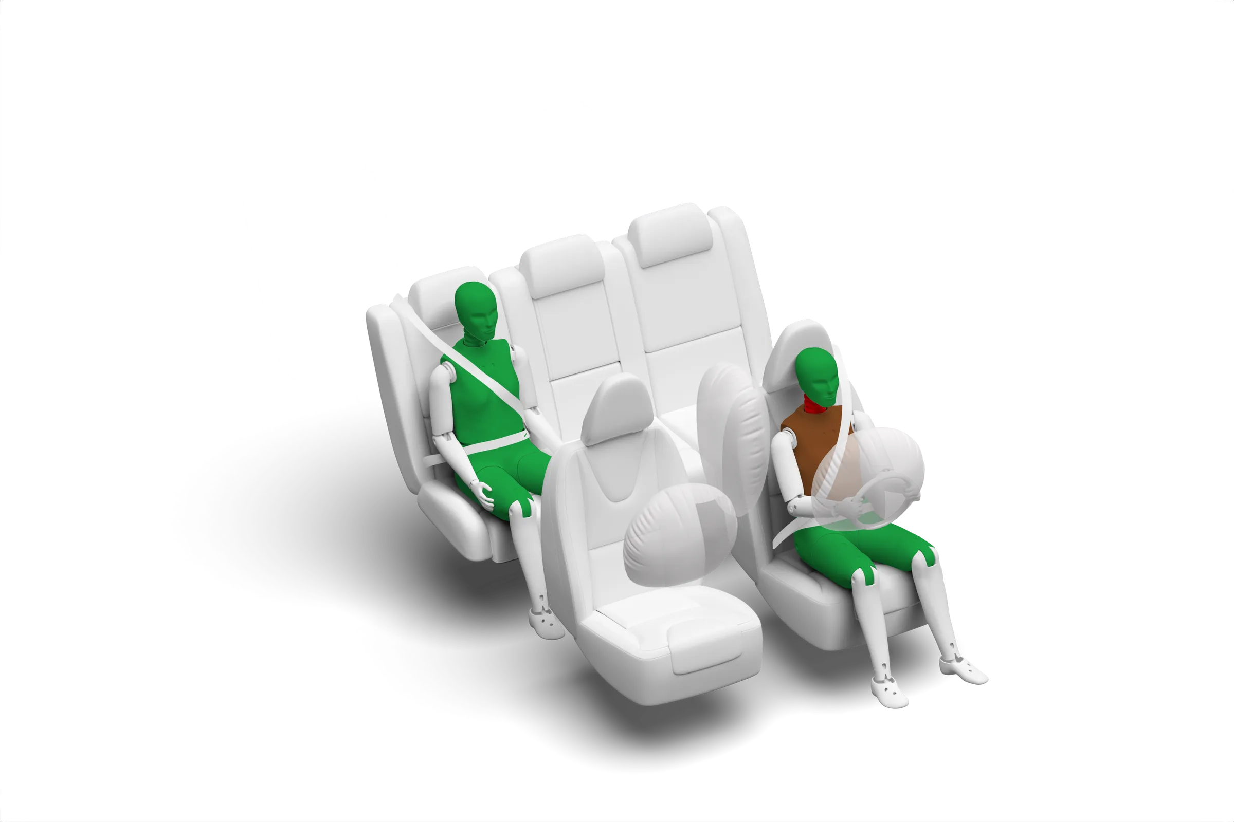 Crash test diagram