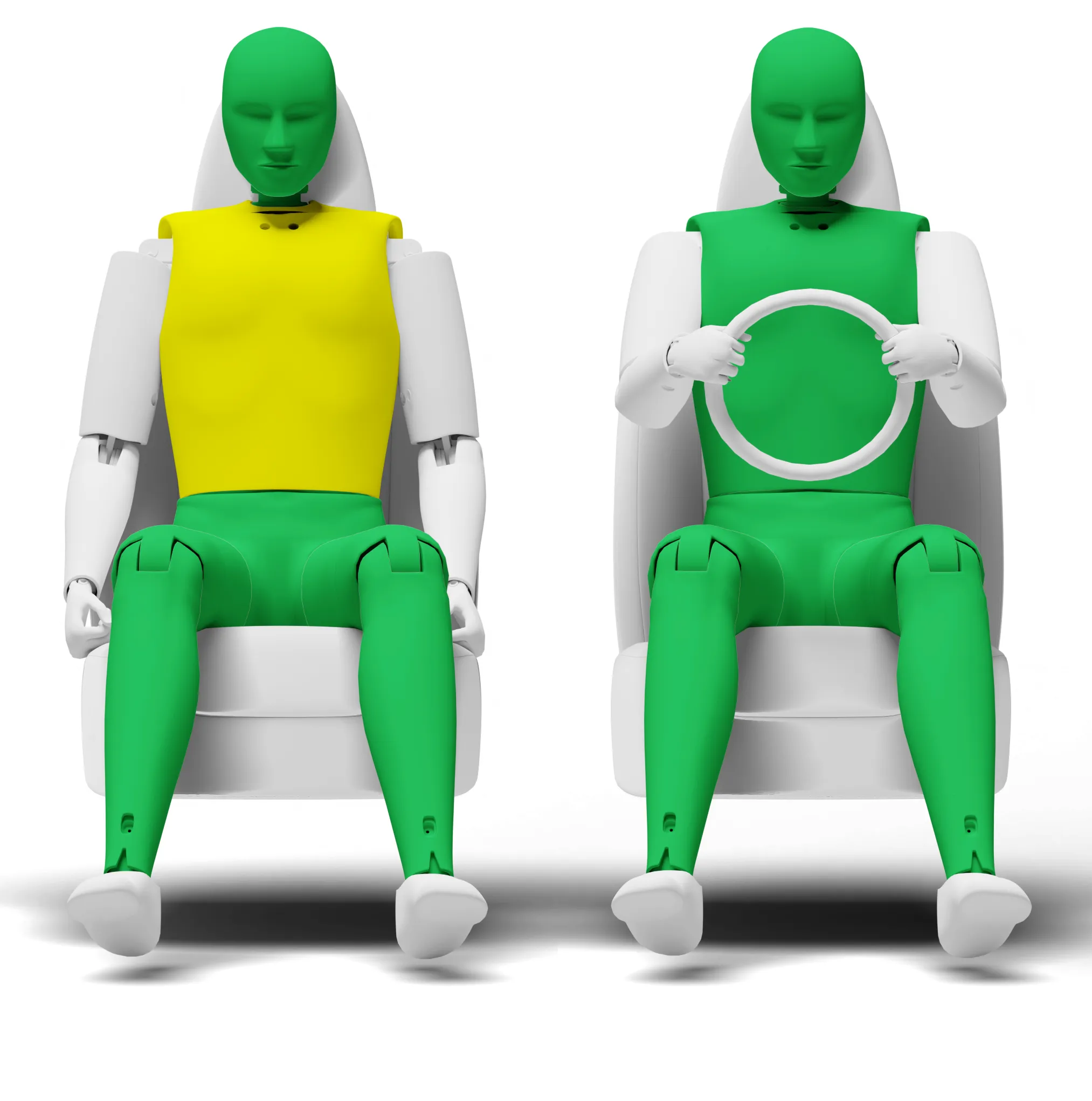 Crash test diagram