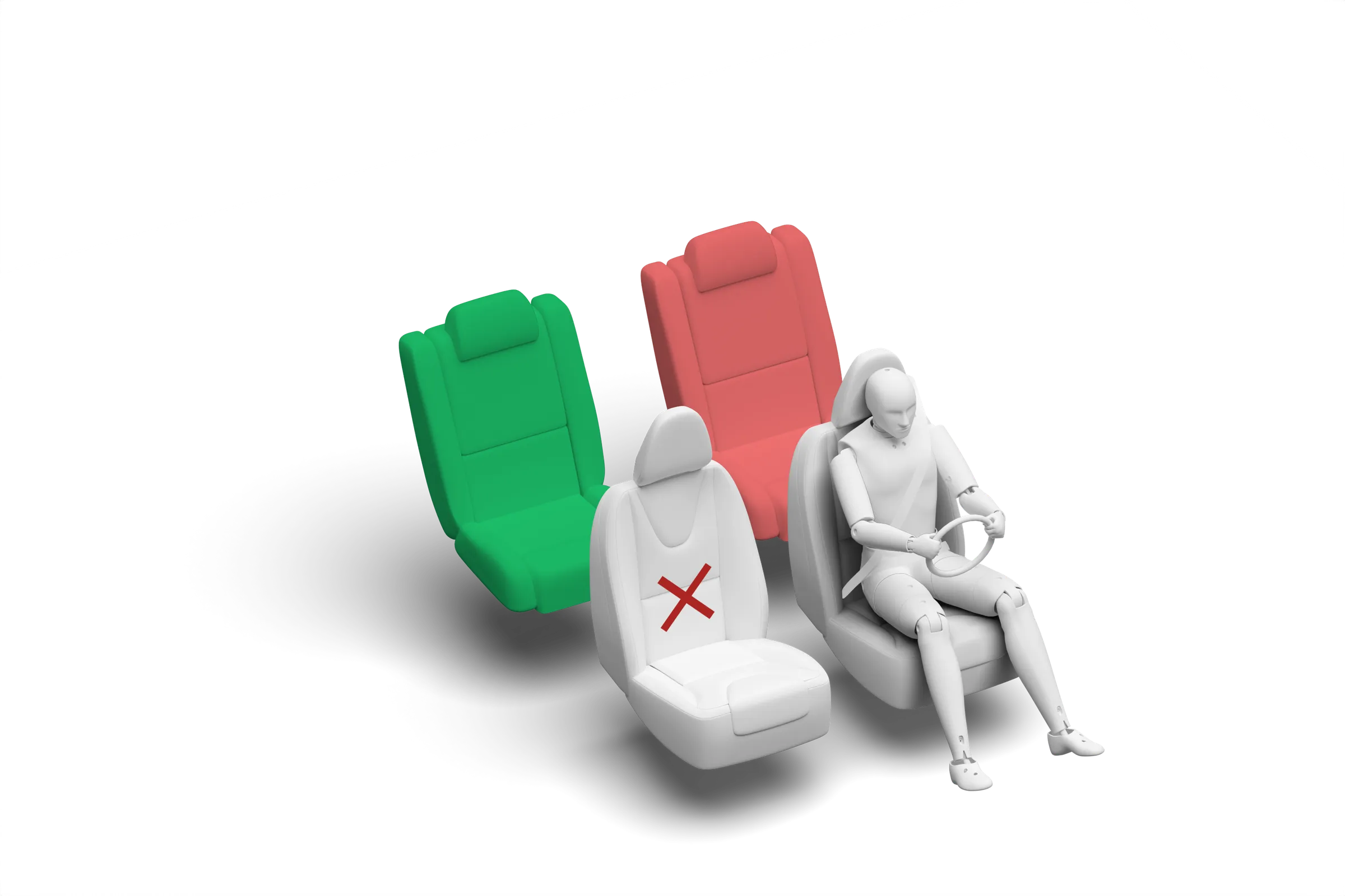 Crash test diagram