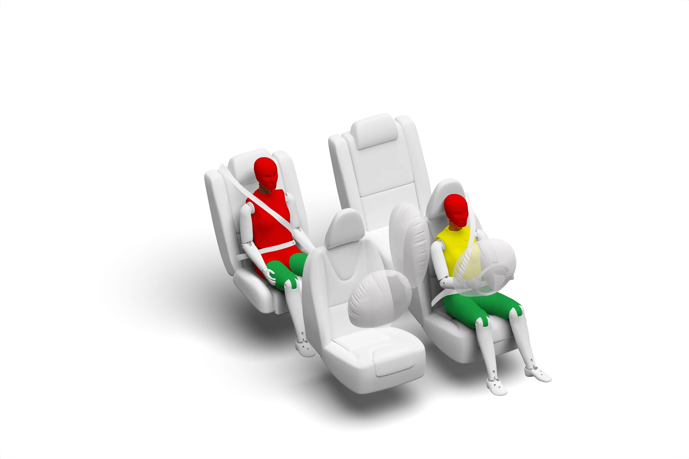 Crash test diagram