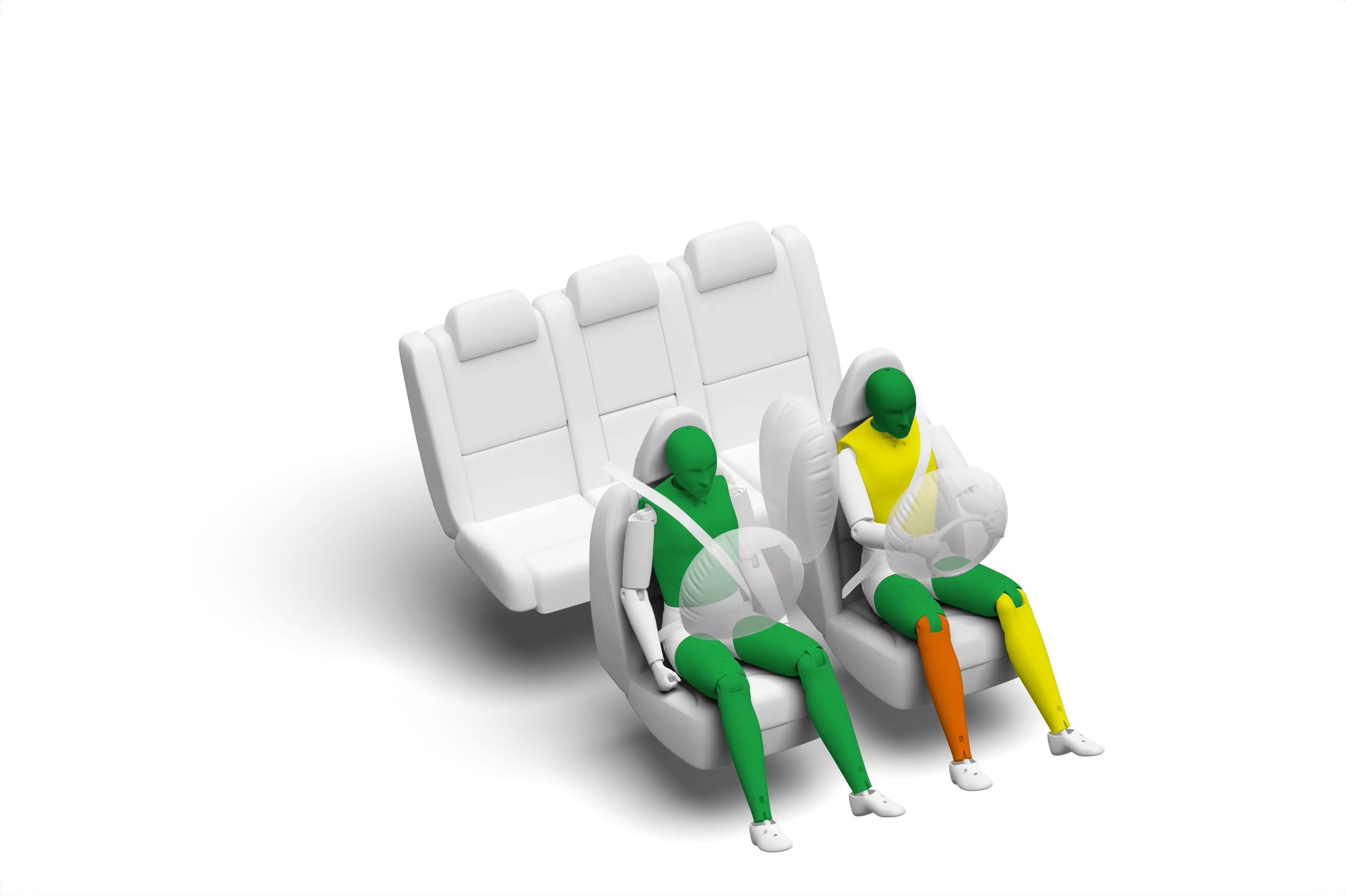 Crash test diagram