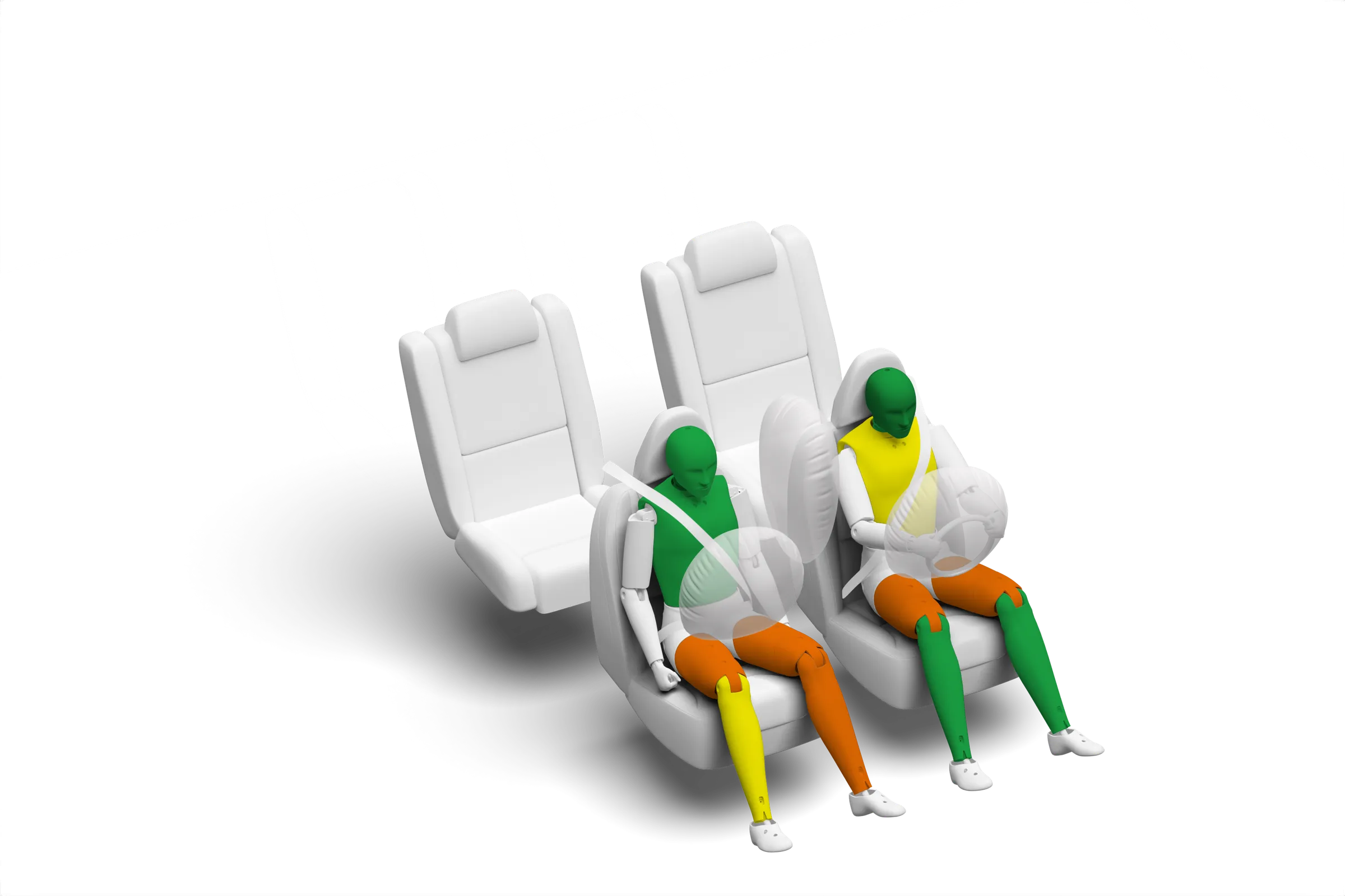 Crash test diagram