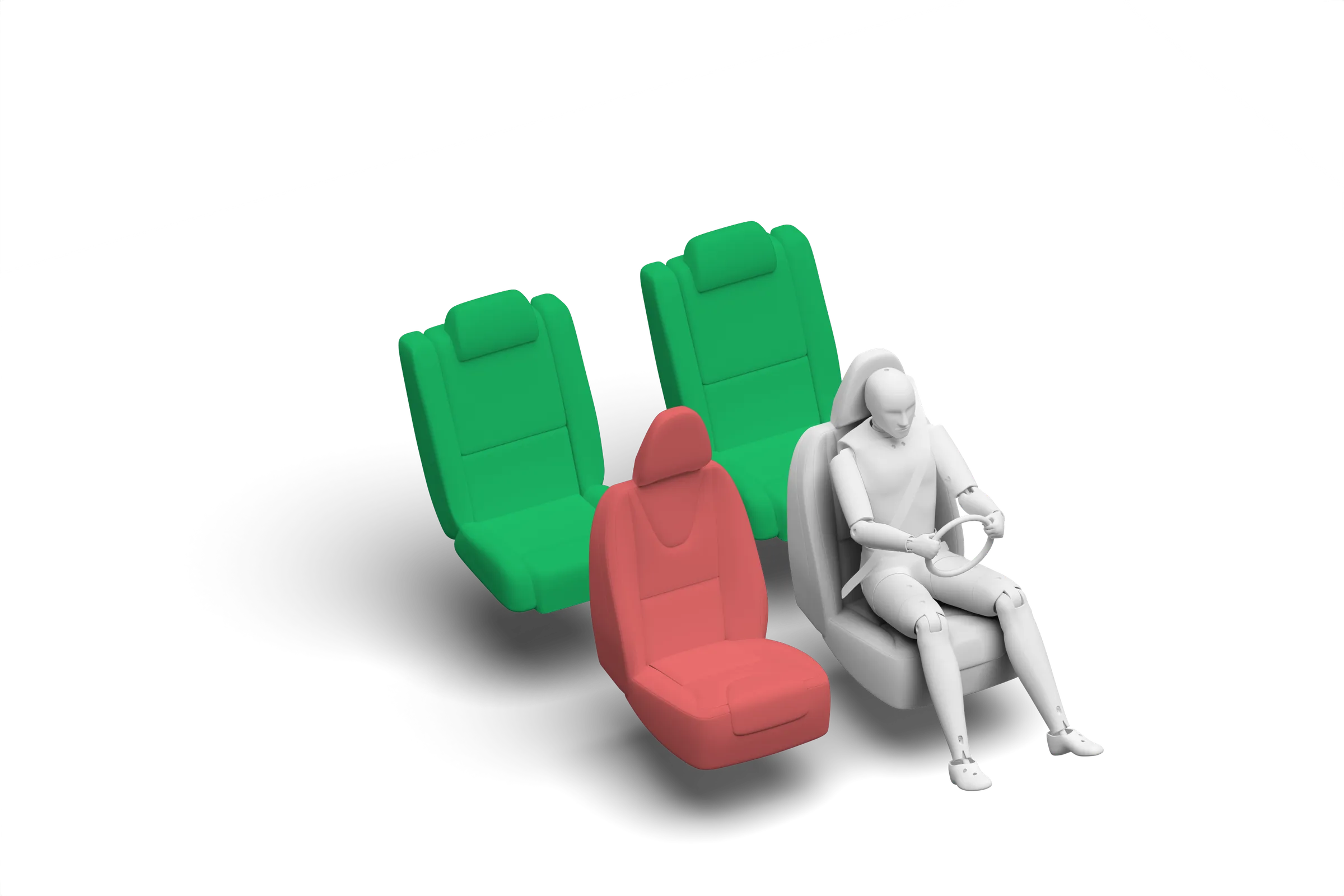 Crash test diagram