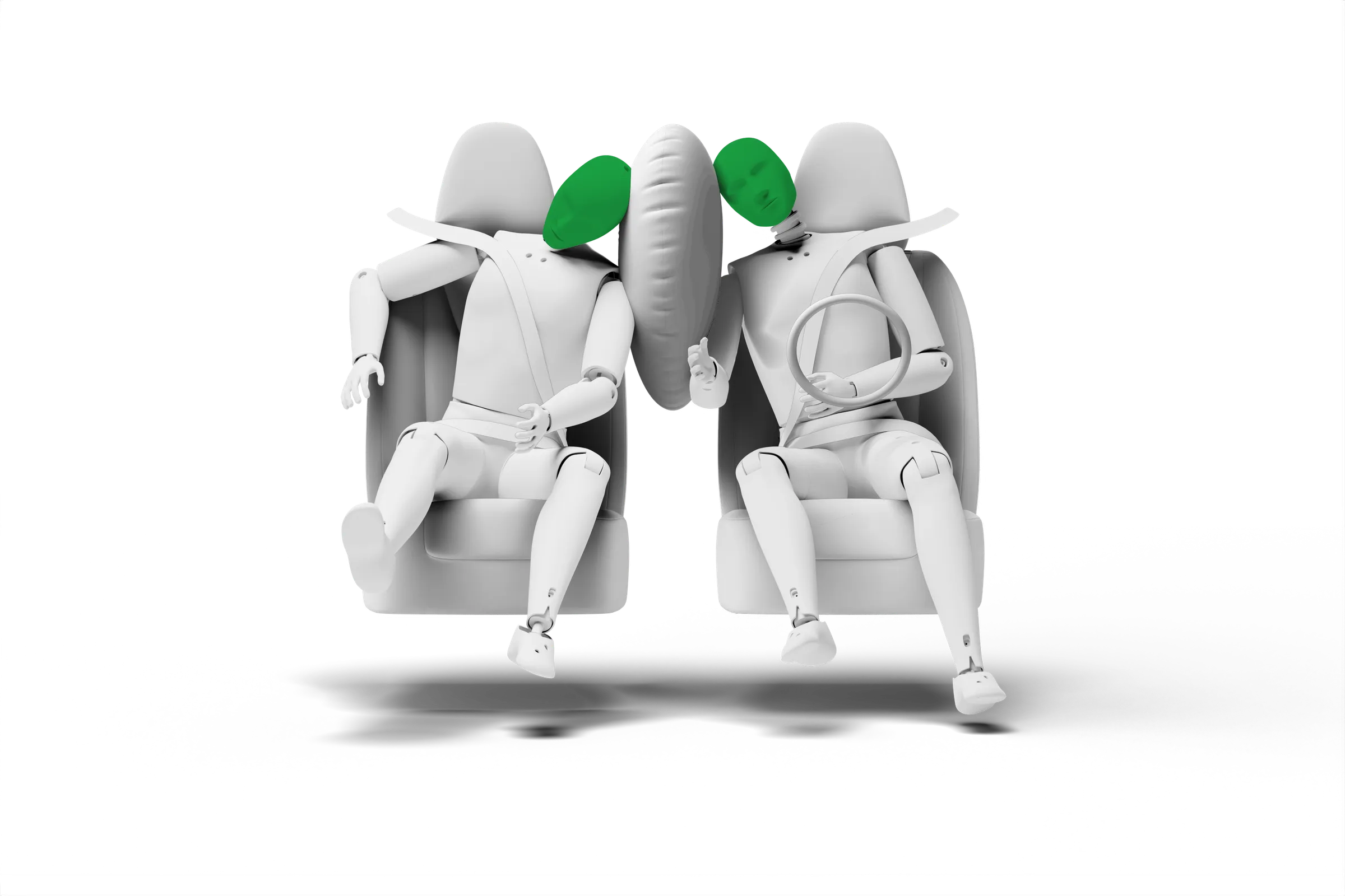 Crash test diagram