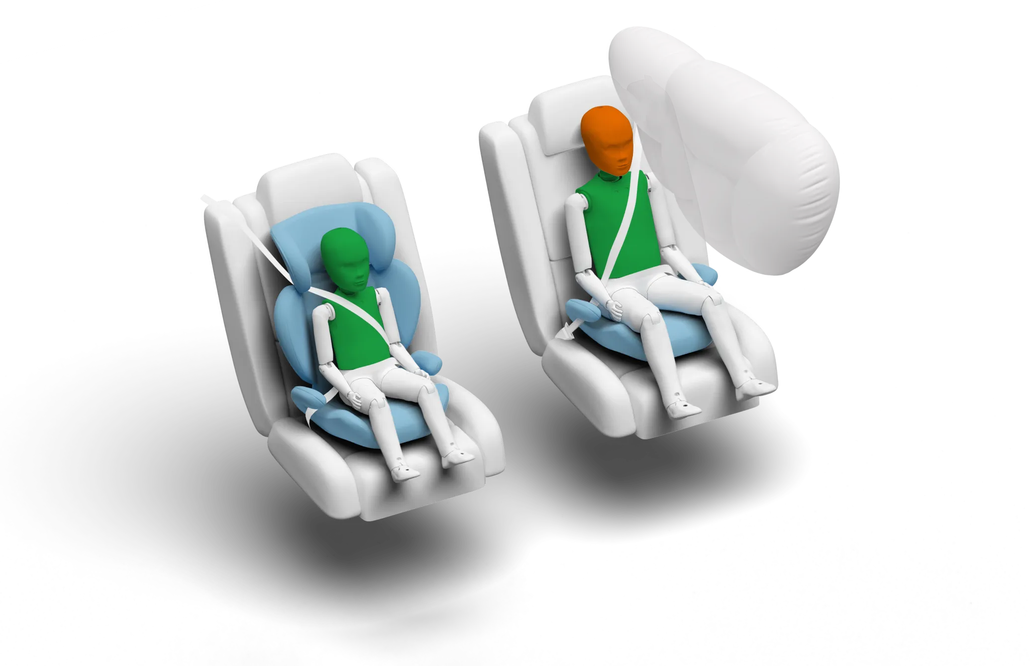 Crash test diagram