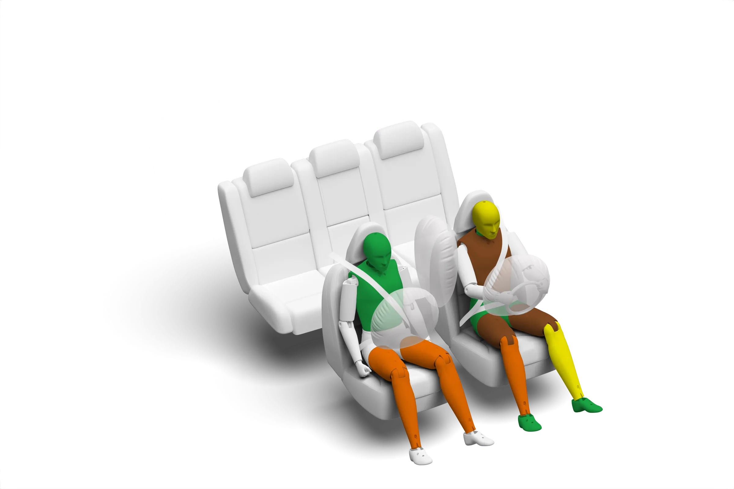 Crash test diagram