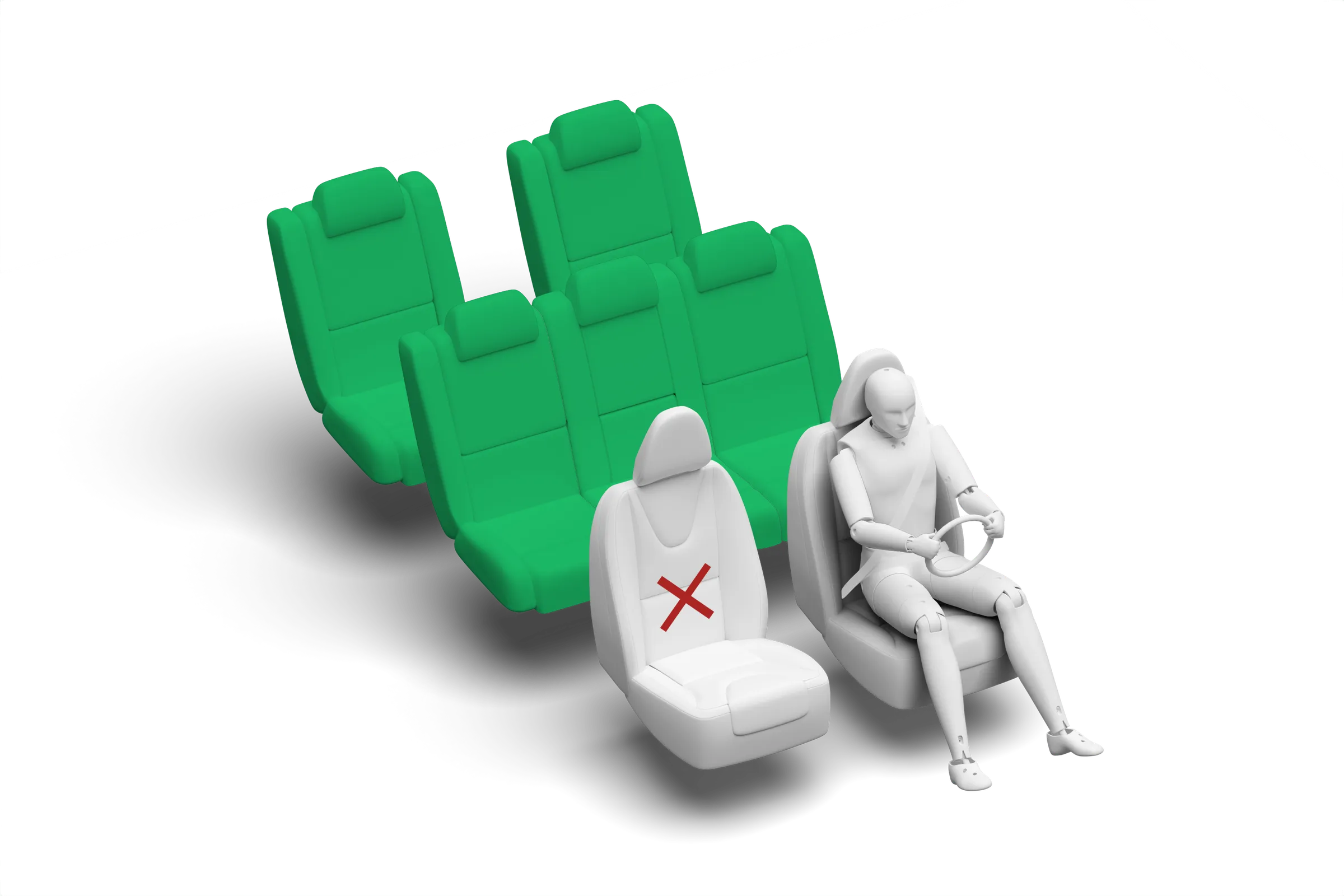 Crash test diagram