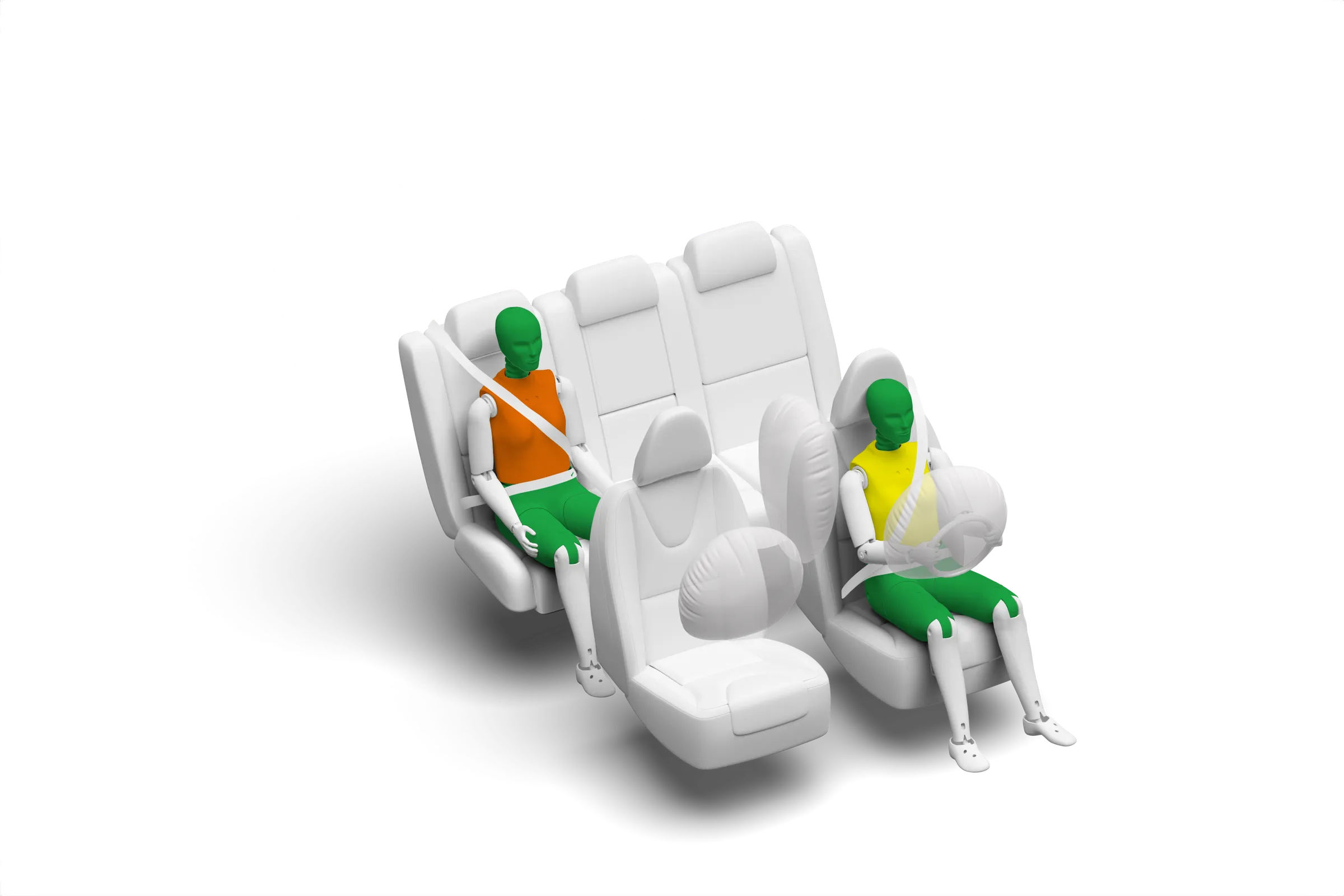 Crash test diagram