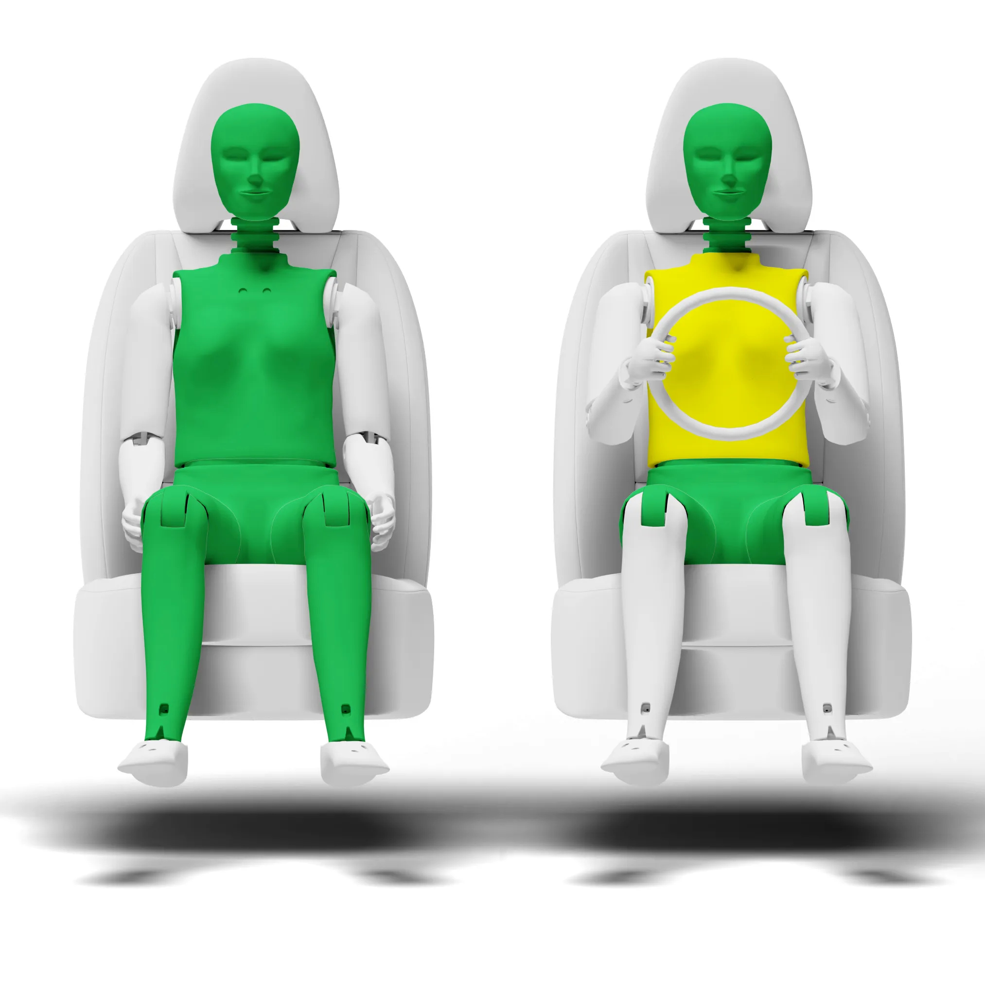 Crash test diagram