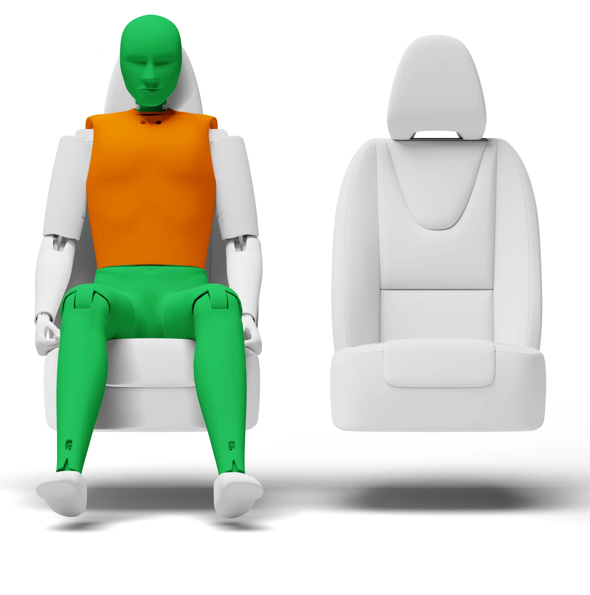 Crash test diagram