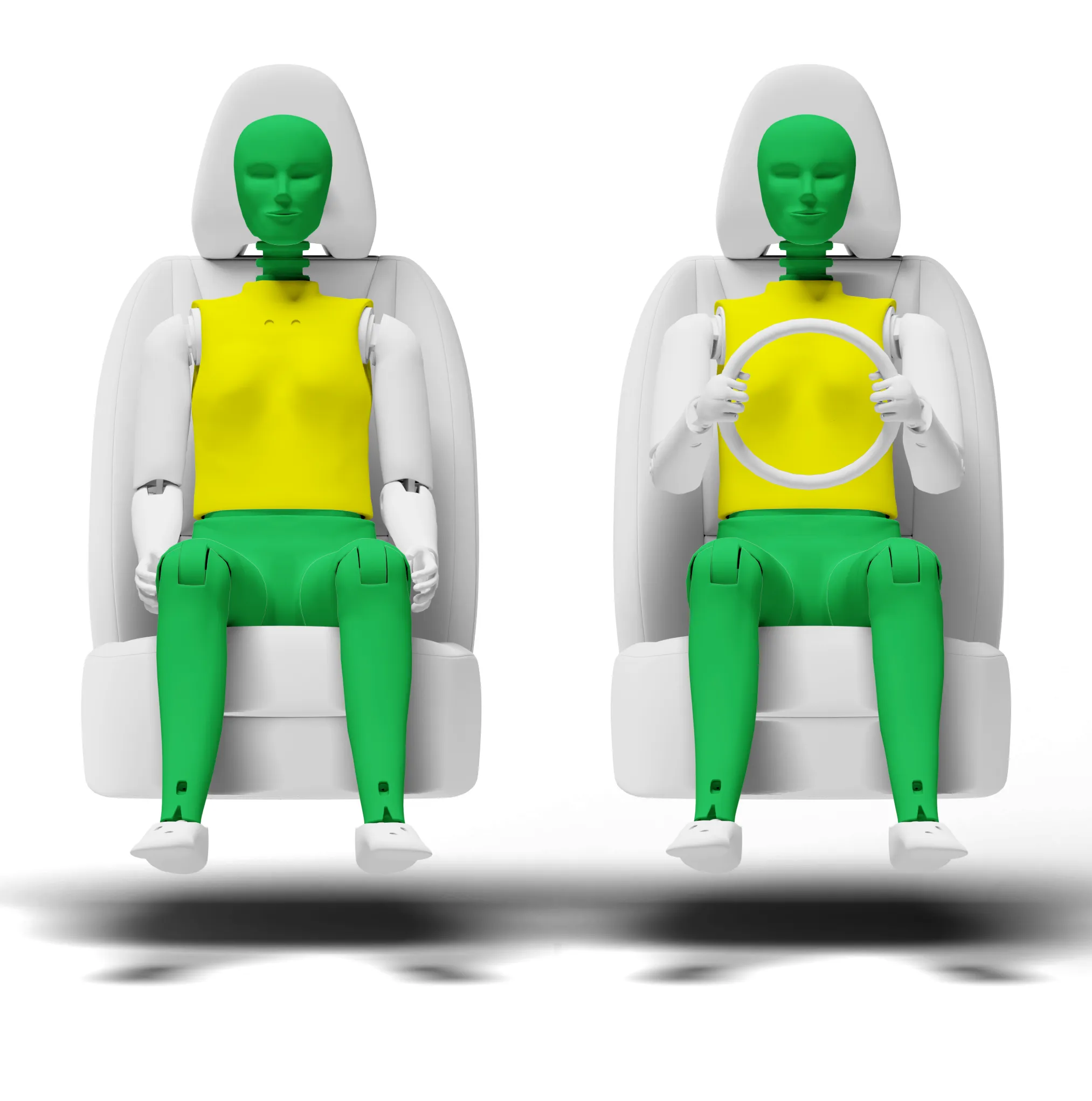Crash test diagram