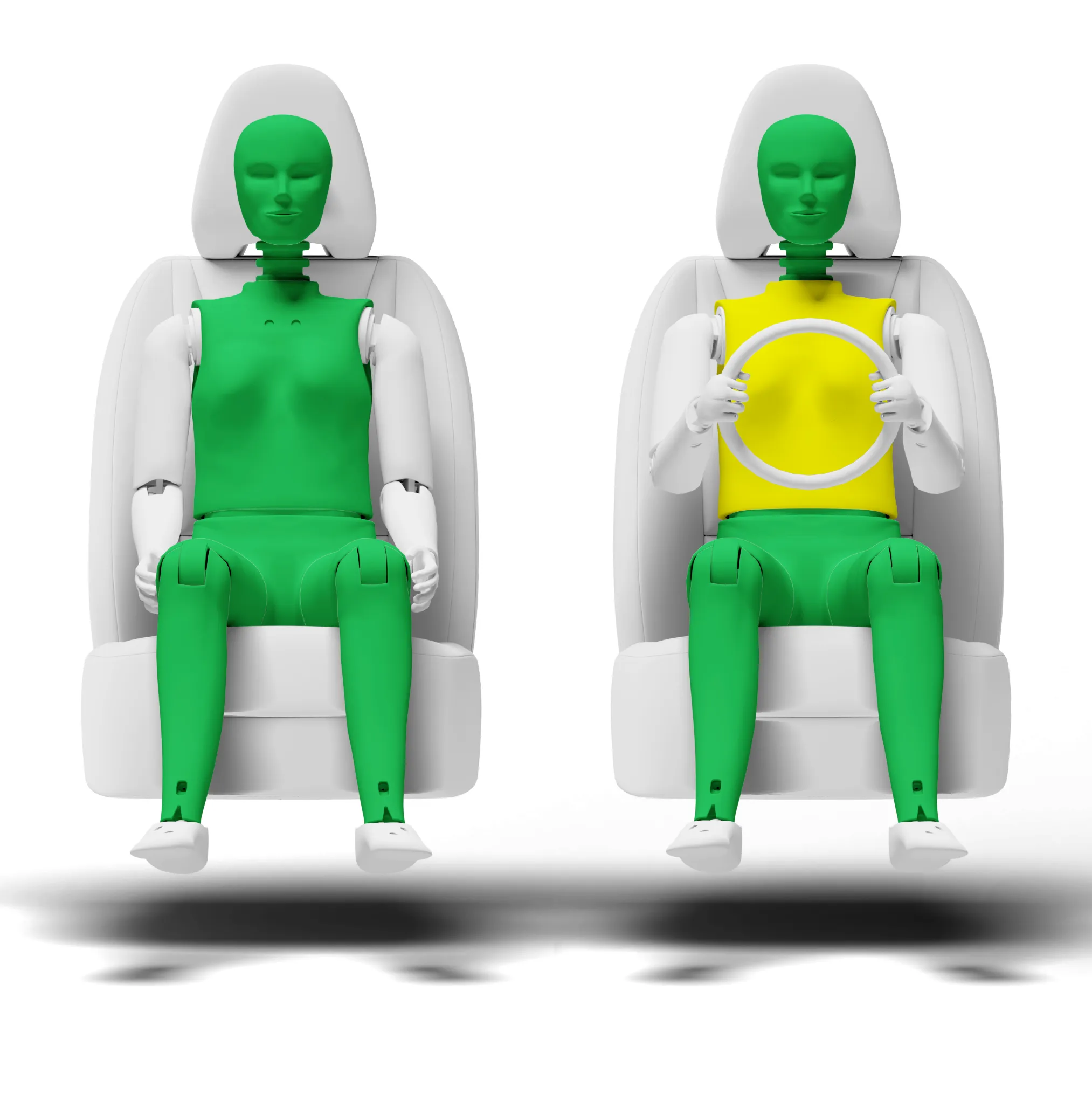 Crash test diagram