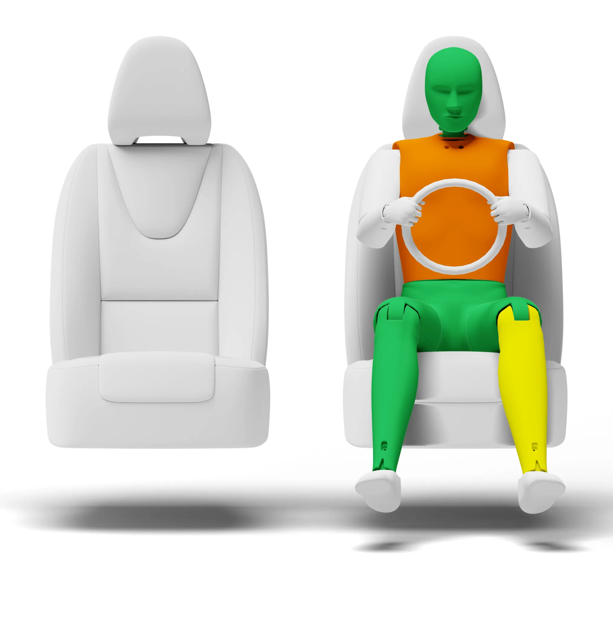 Crash test diagram