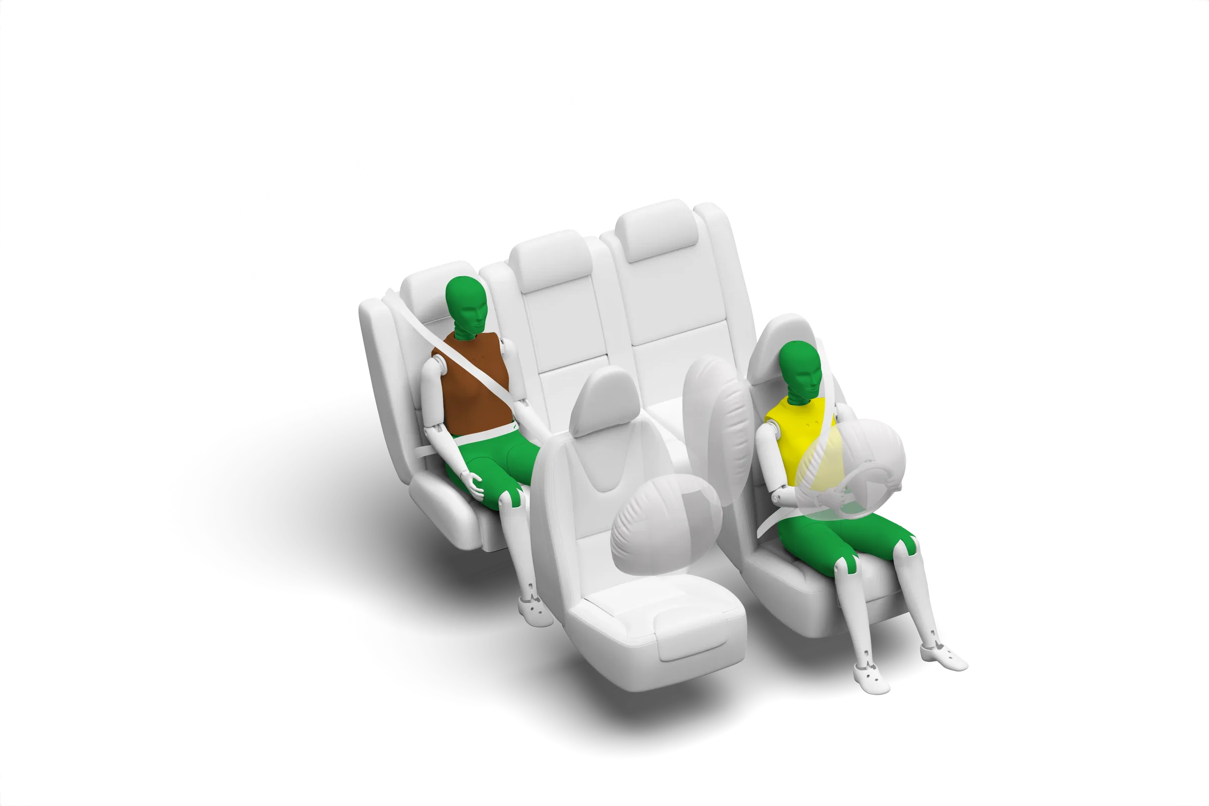 Crash test diagram