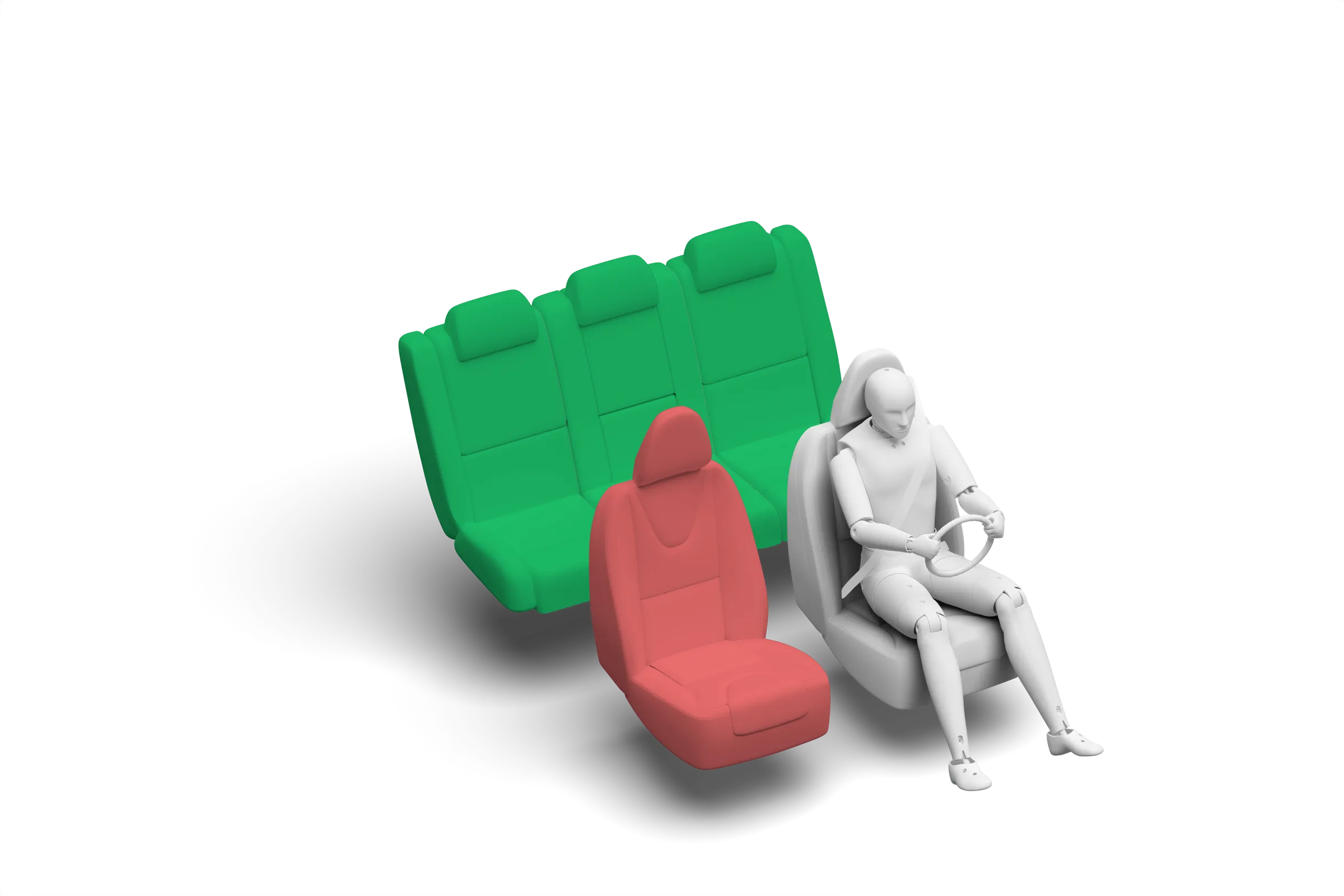 Crash test diagram