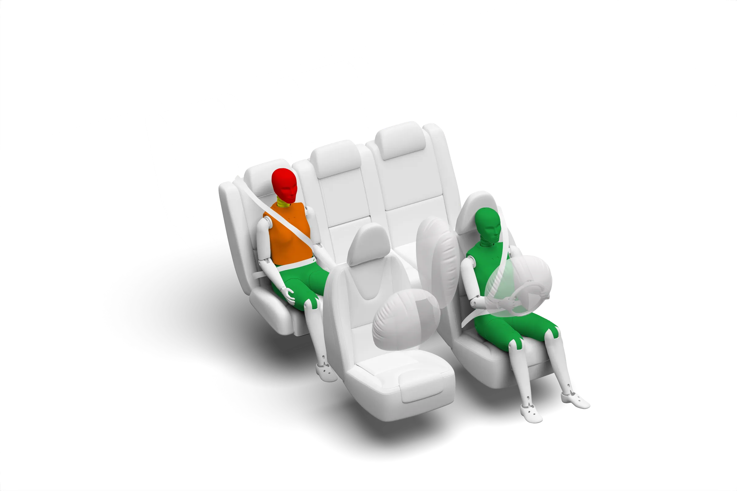 Crash test diagram