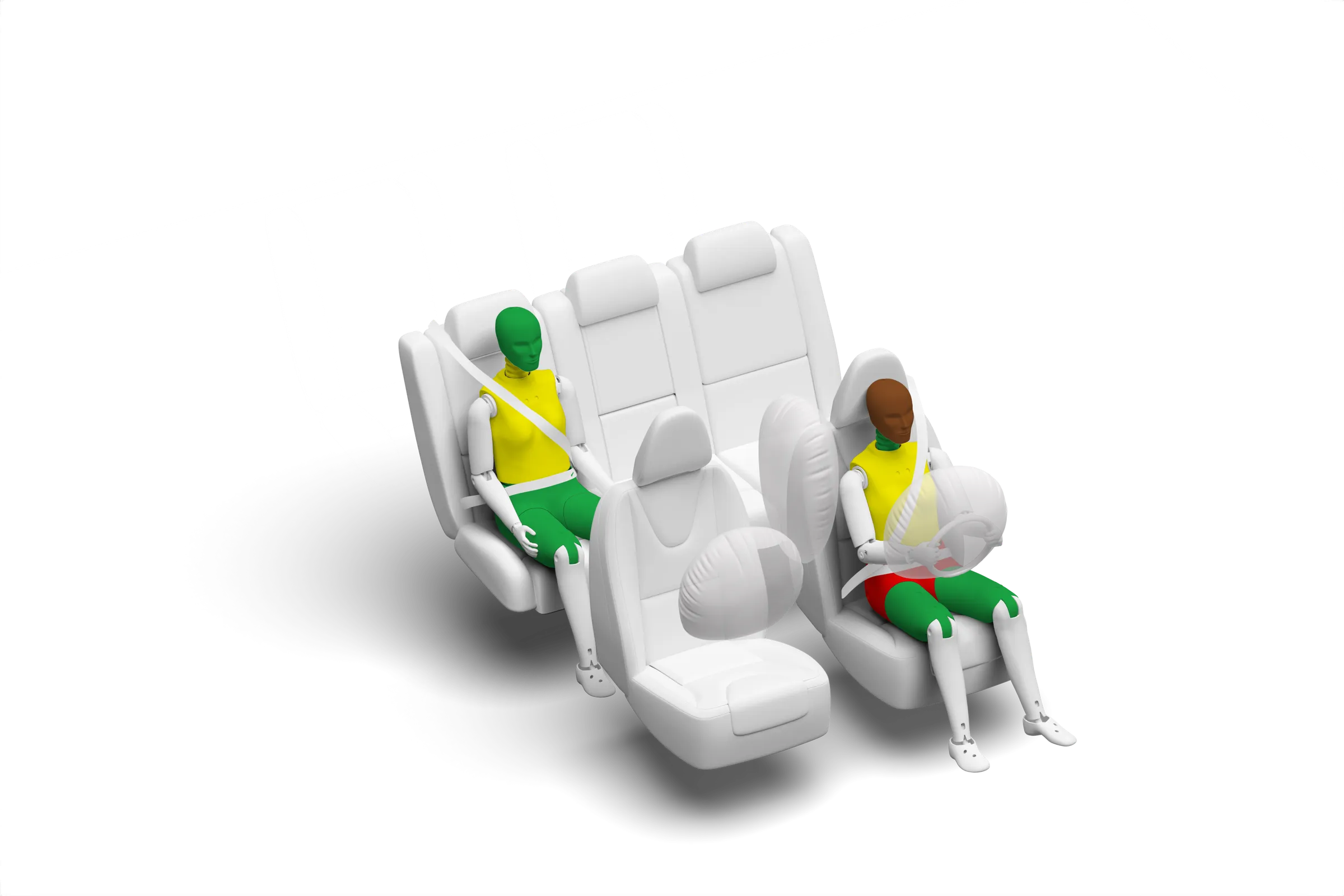Crash test diagram
