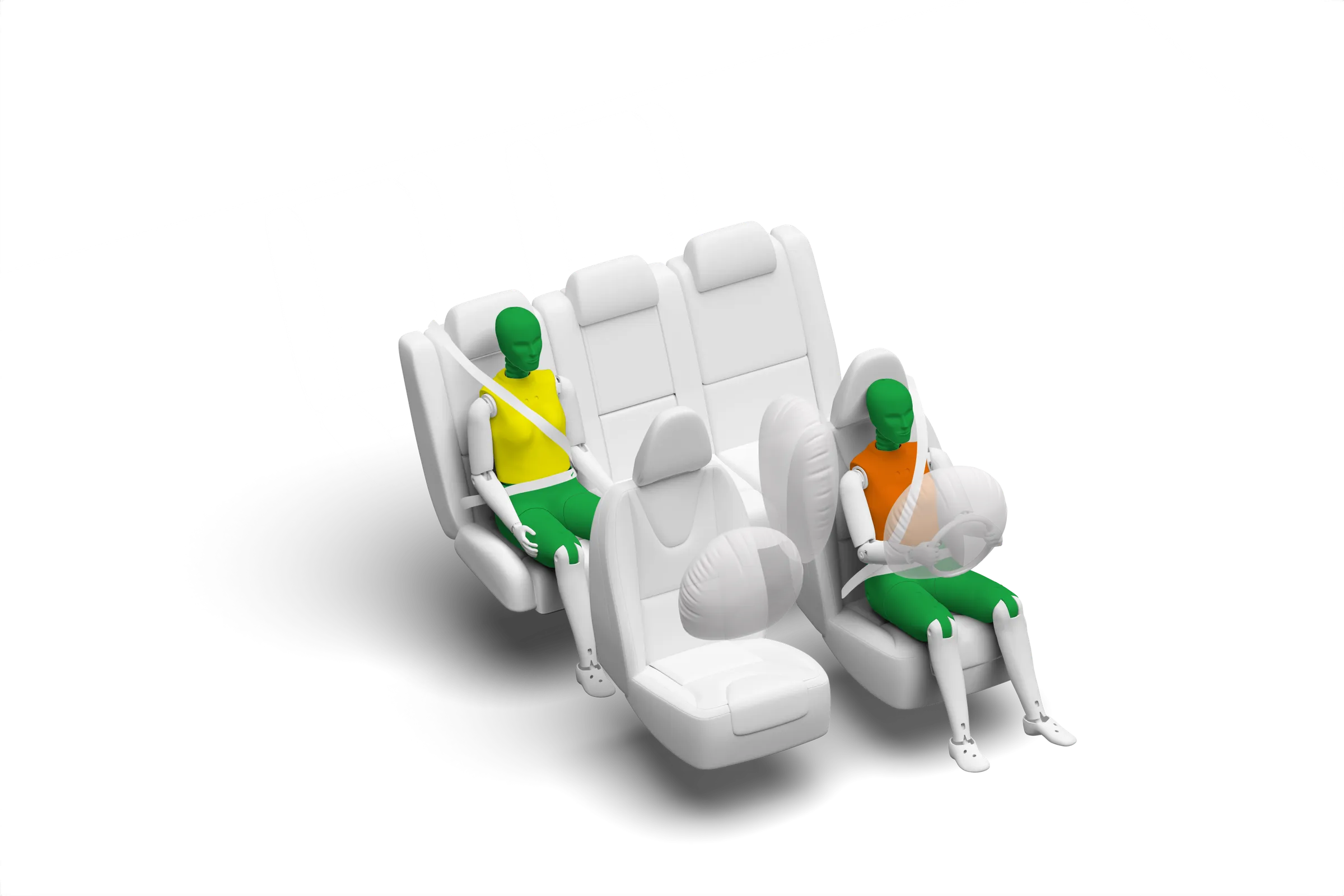 Crash test diagram