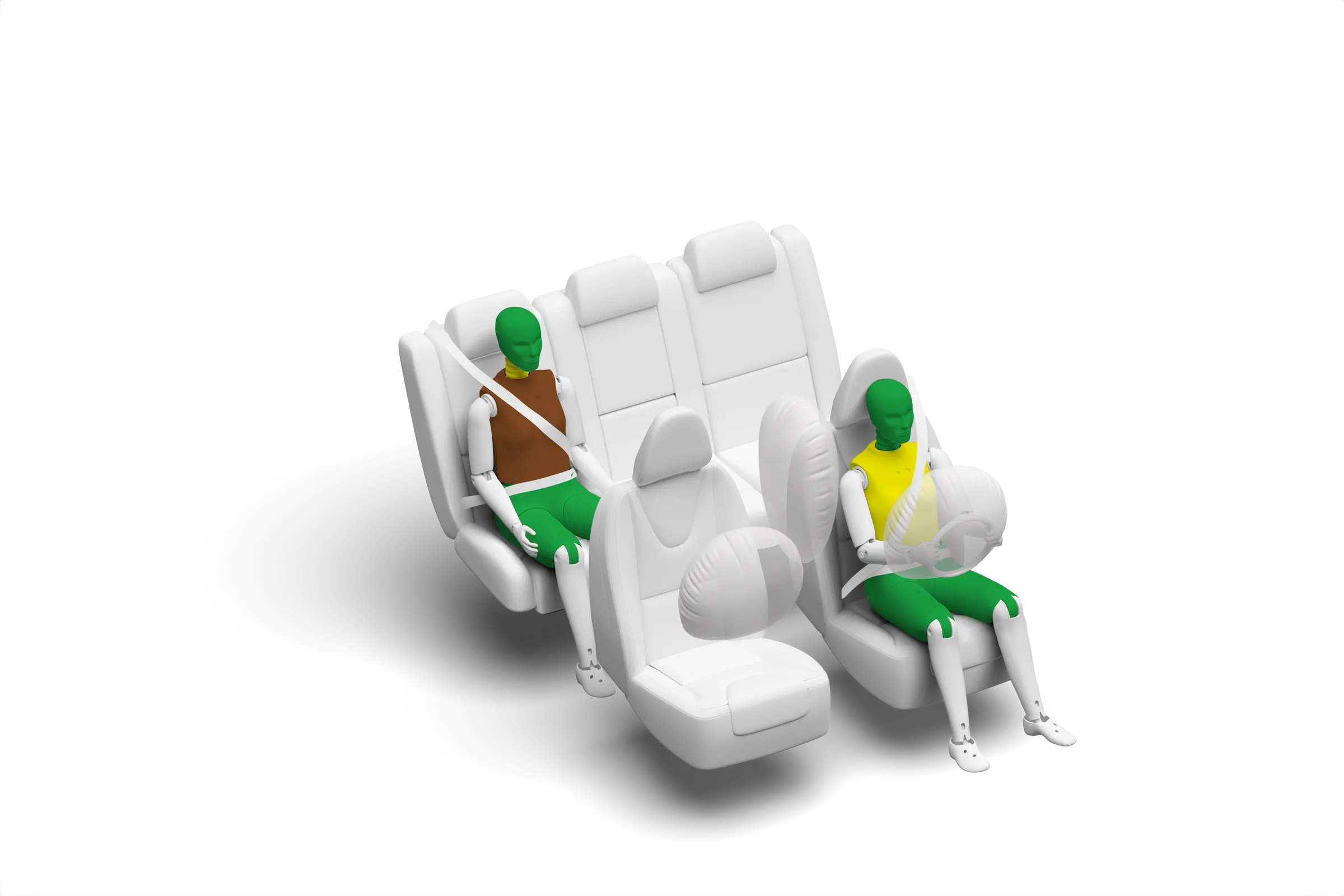 Crash test diagram
