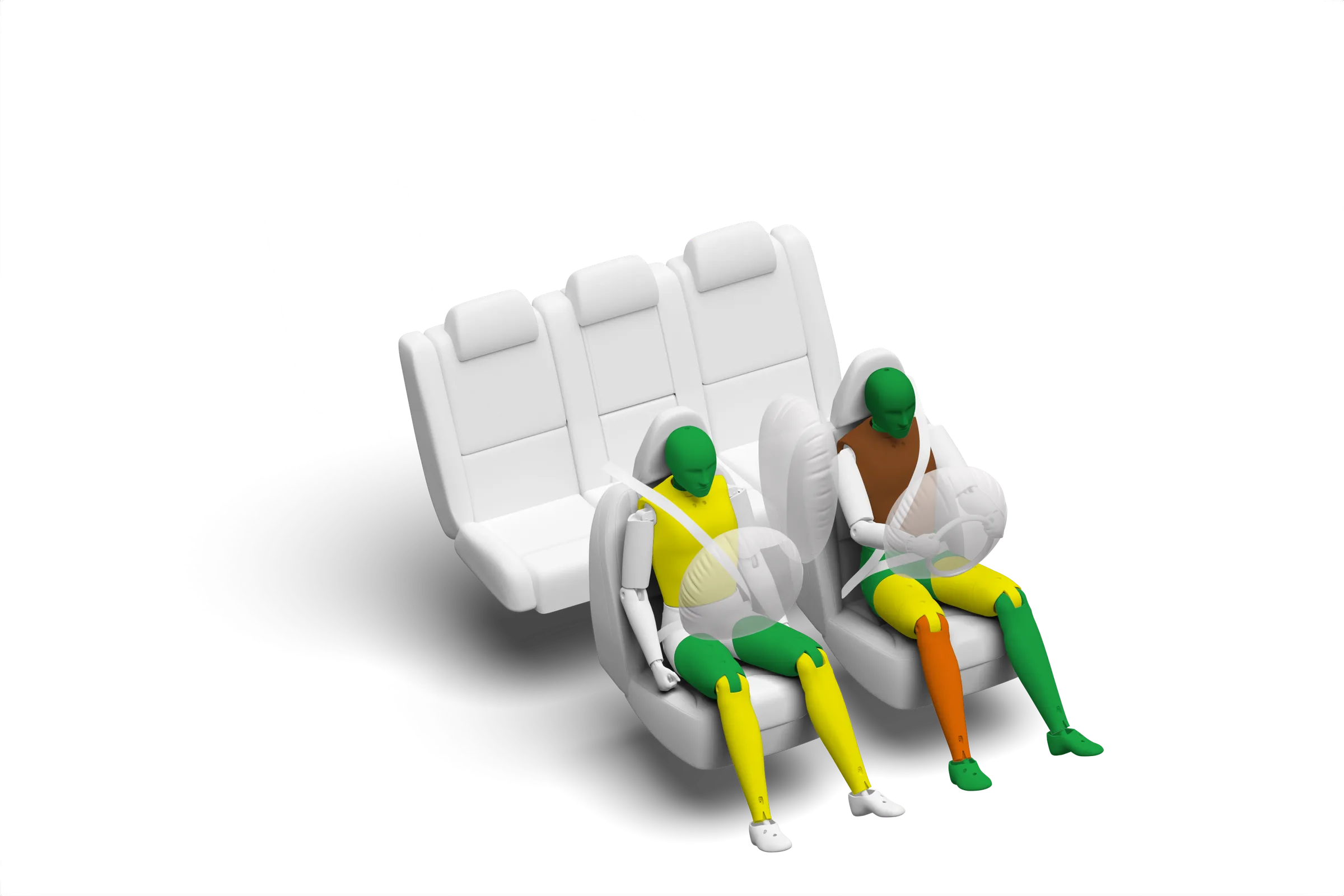 Crash test diagram