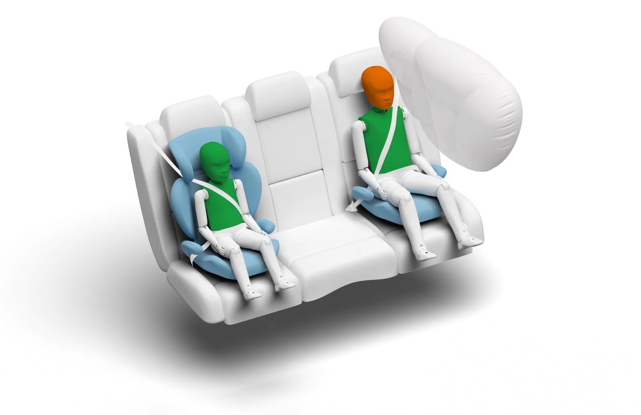 Crash test diagram