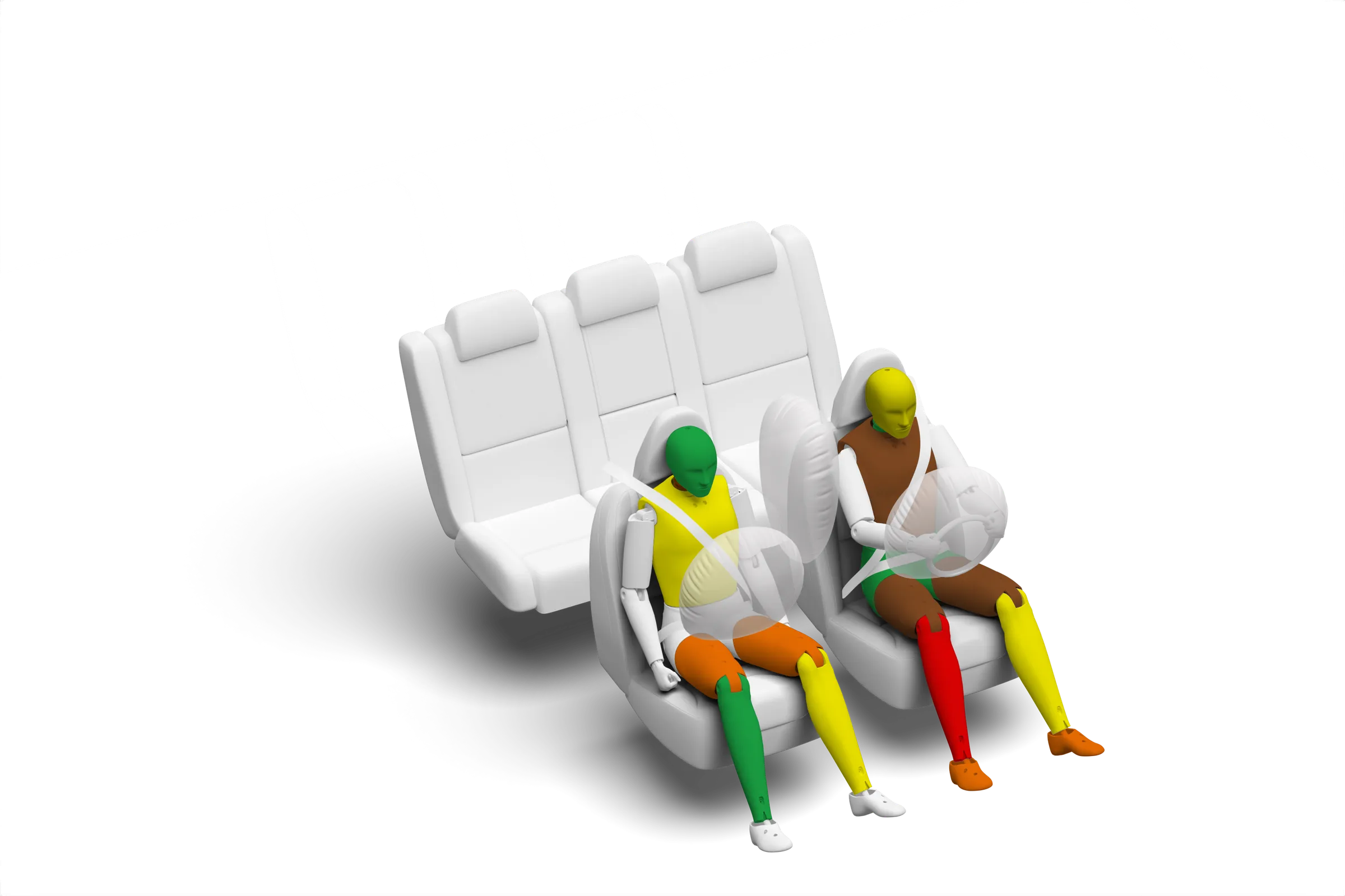 Crash test diagram