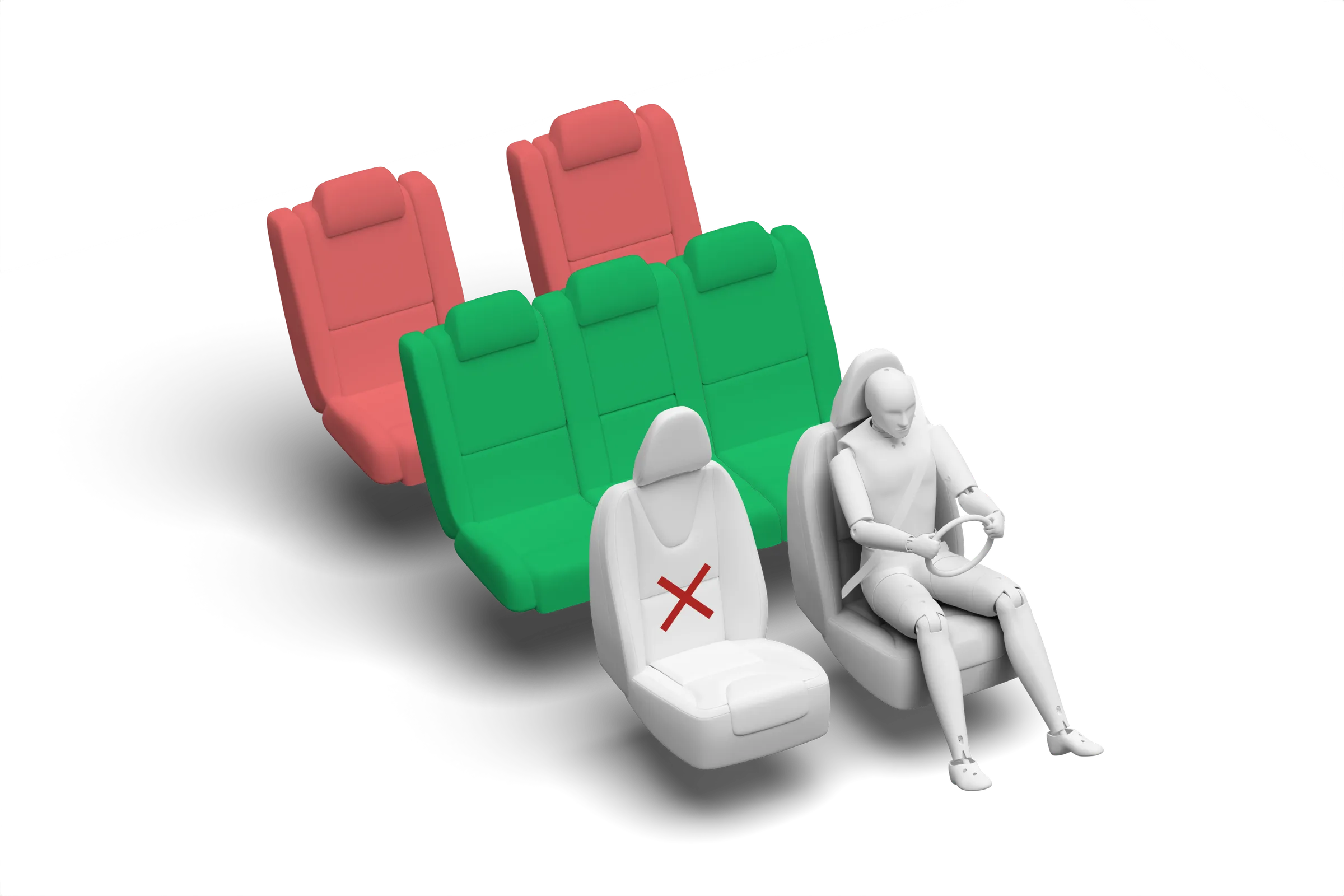 Crash test diagram