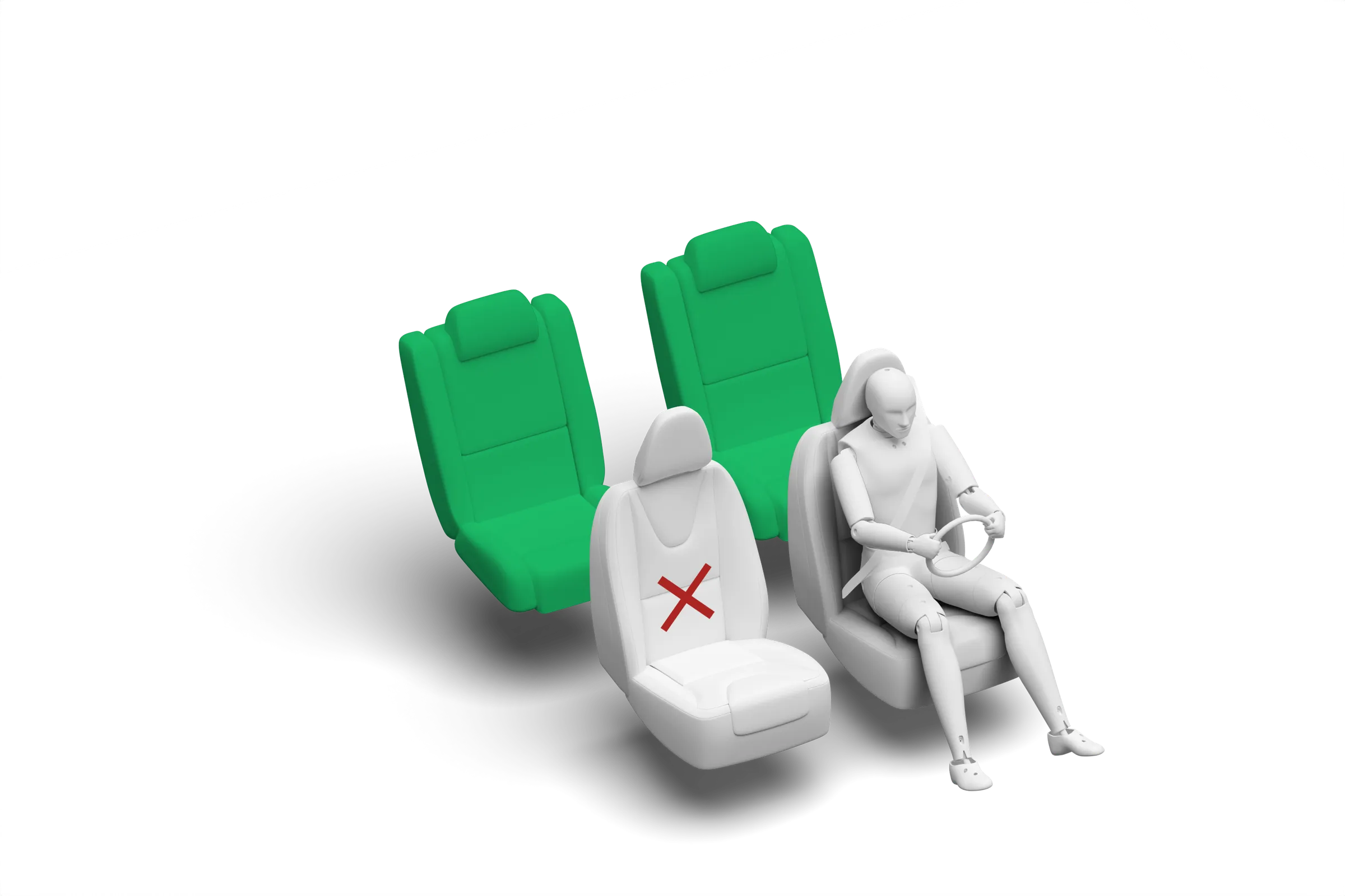 Crash test diagram