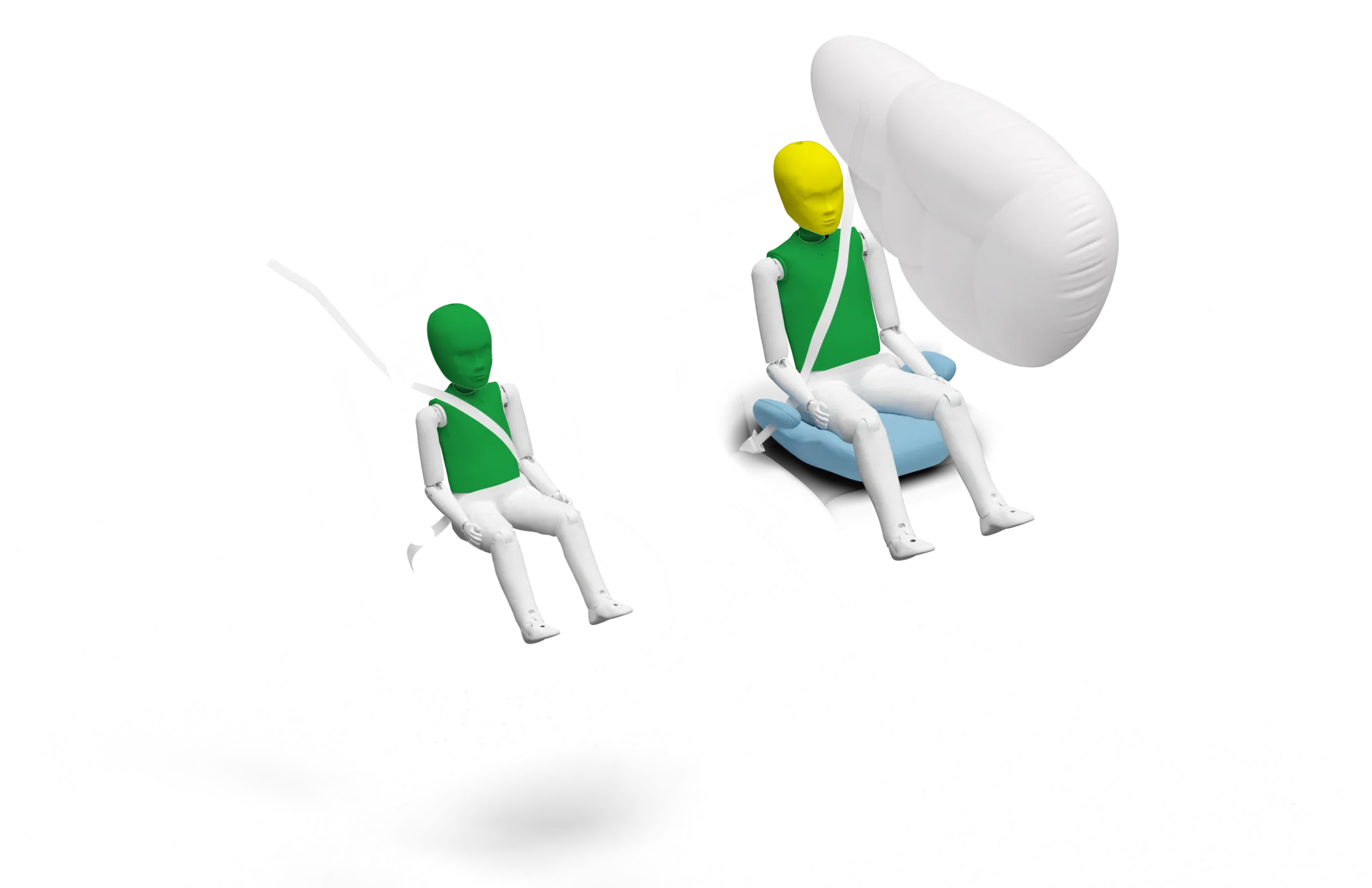 Crash test diagram