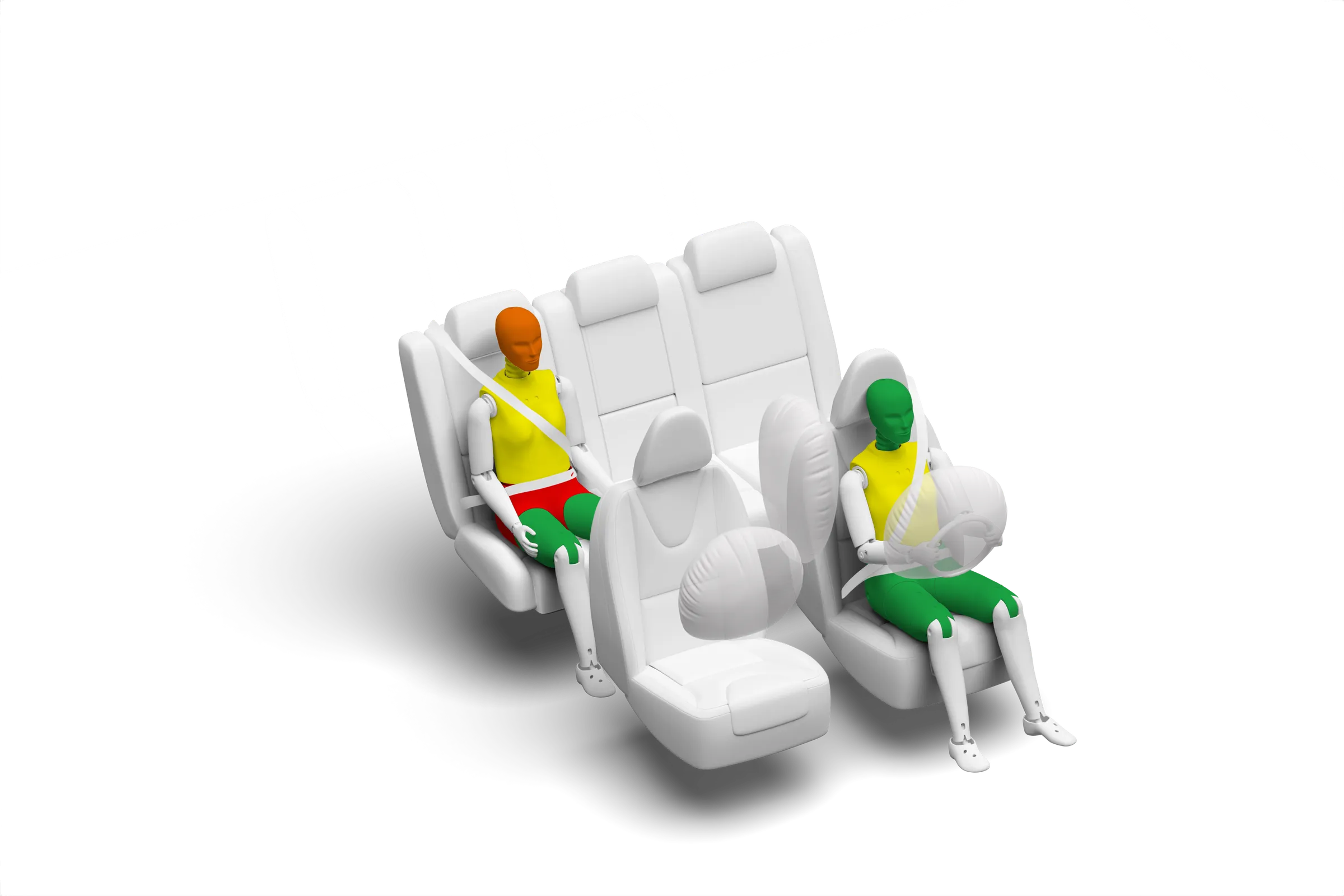 Crash test diagram