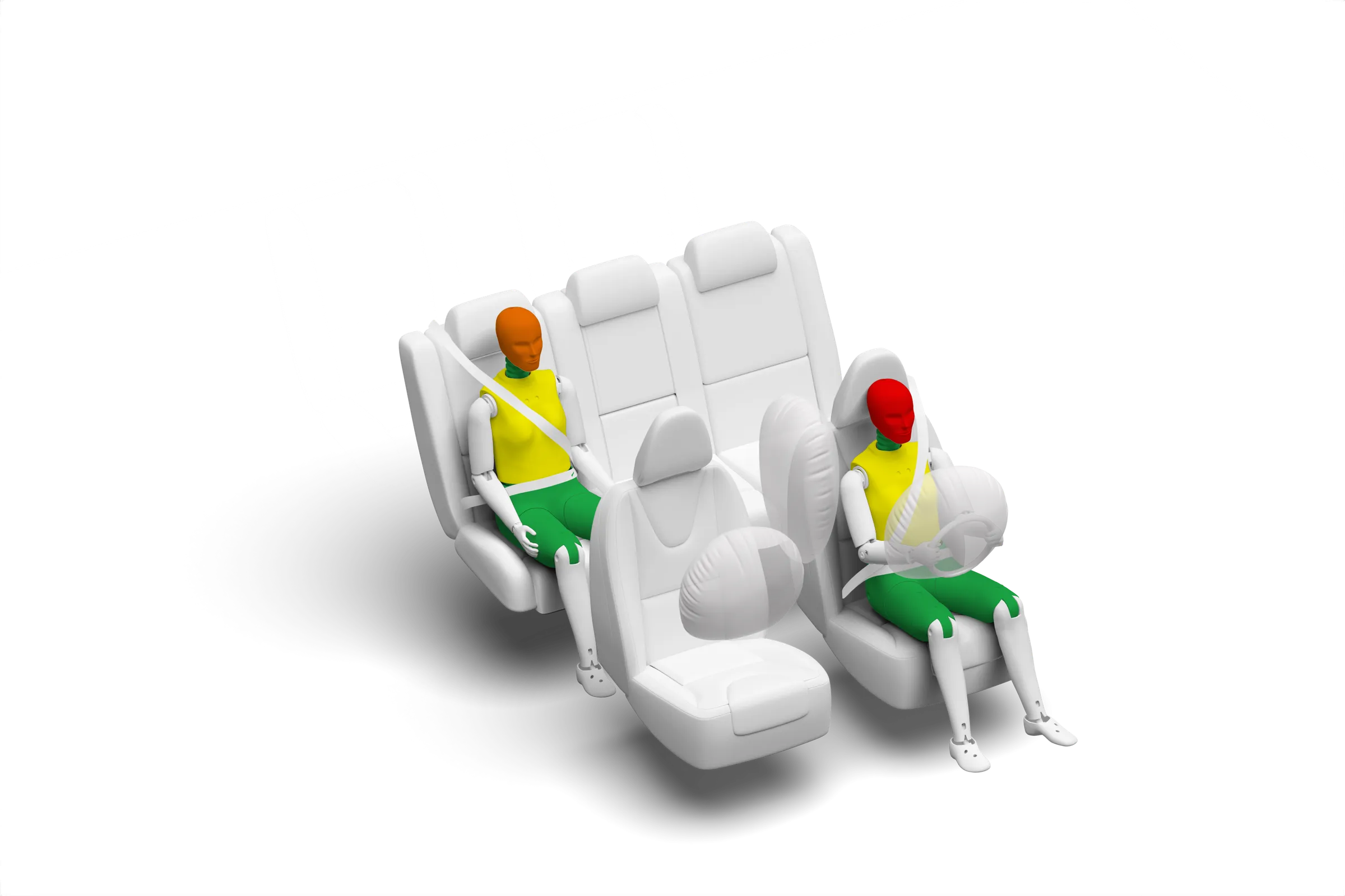 Crash test diagram