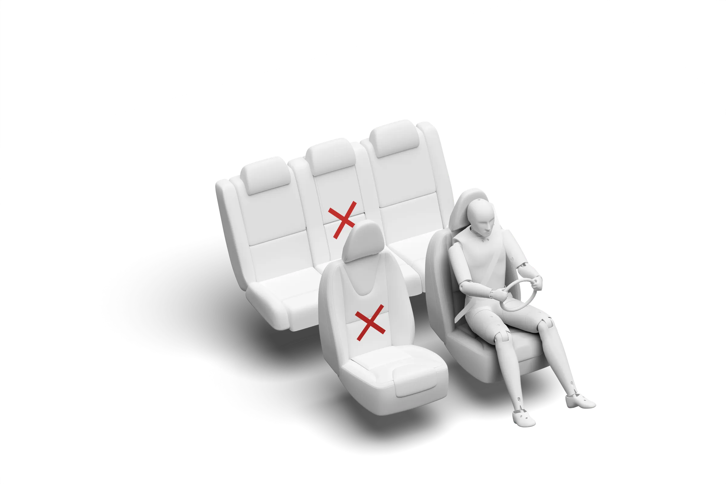 Crash test diagram