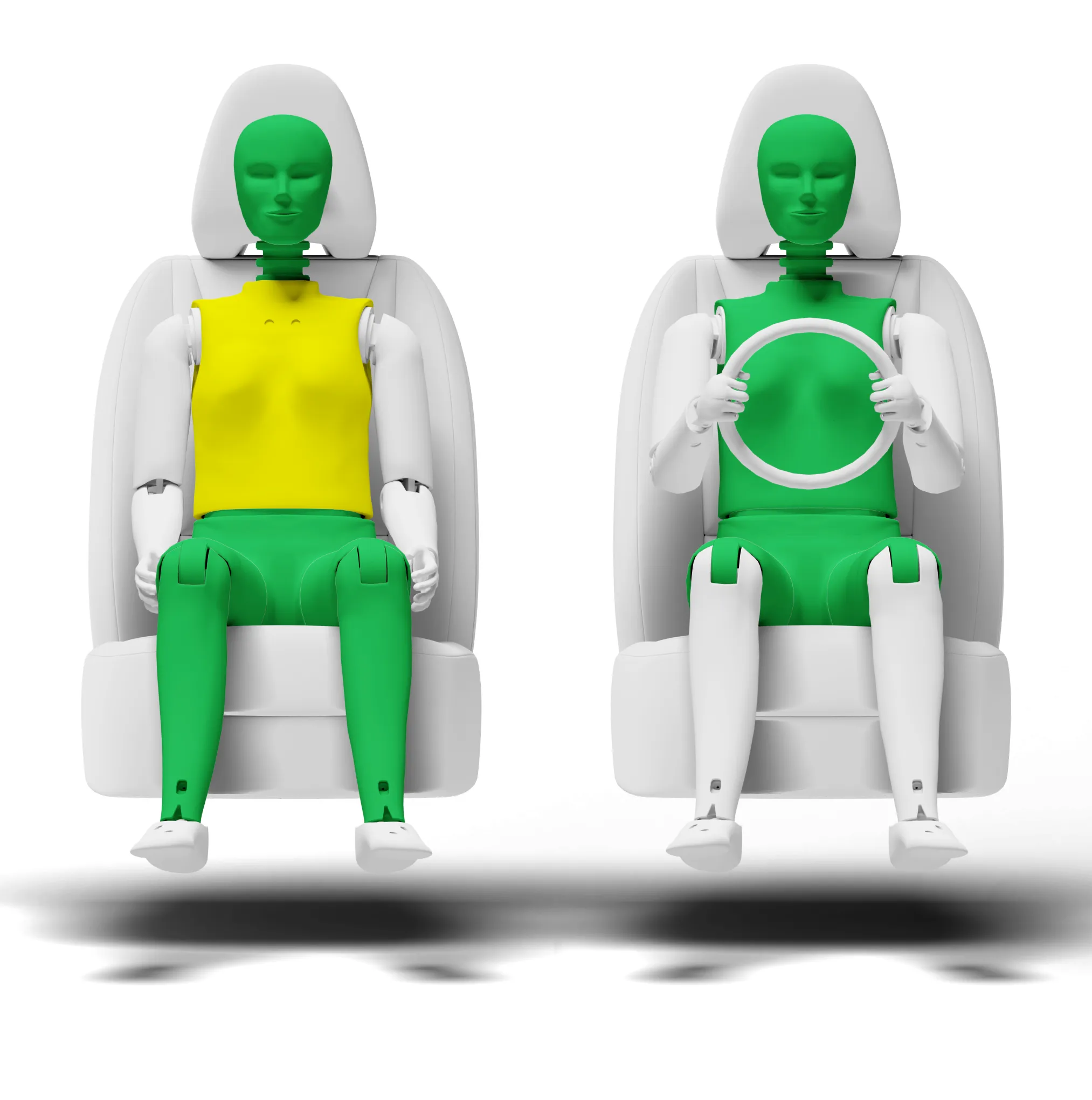 Crash test diagram