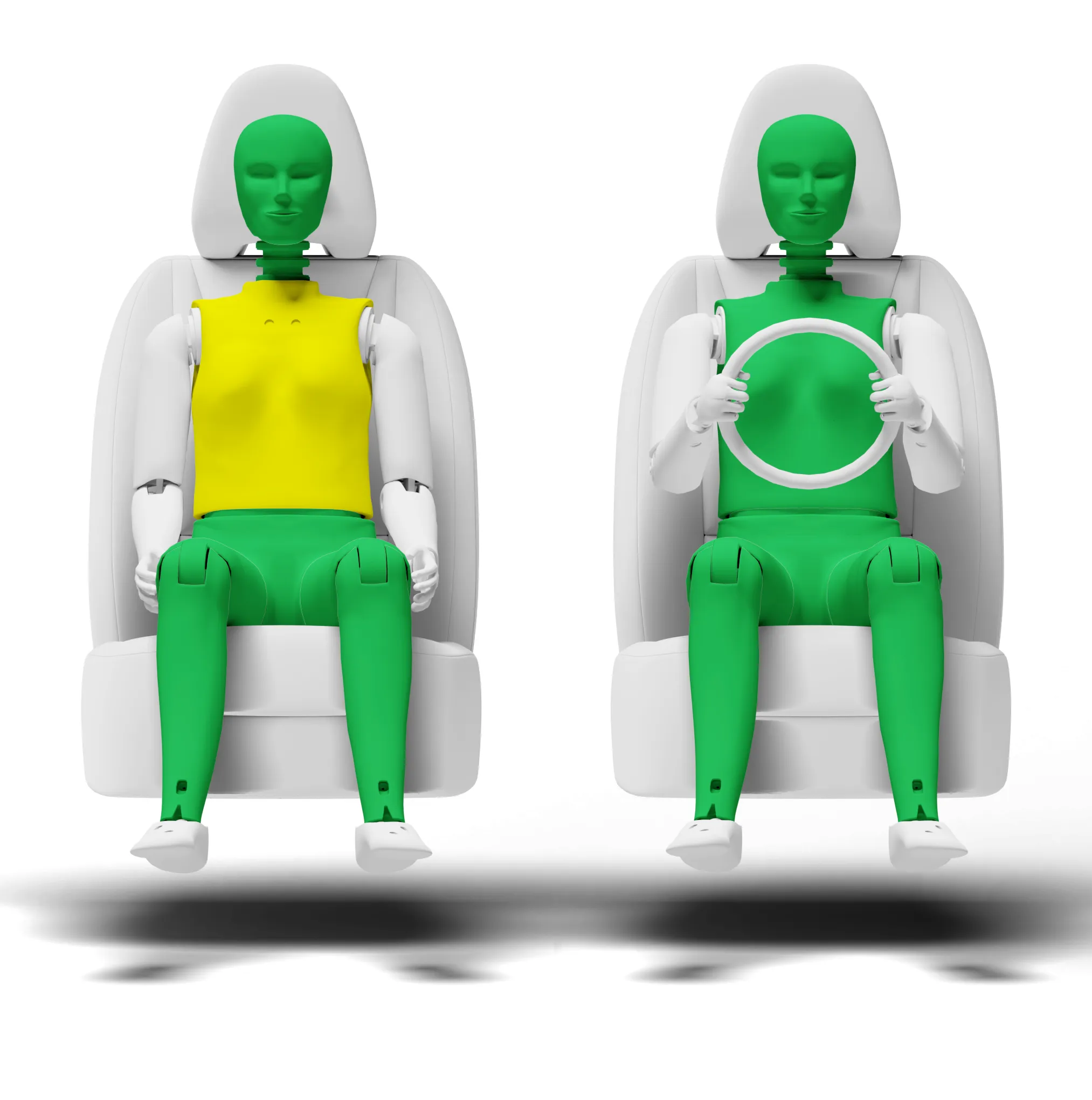 Crash test diagram