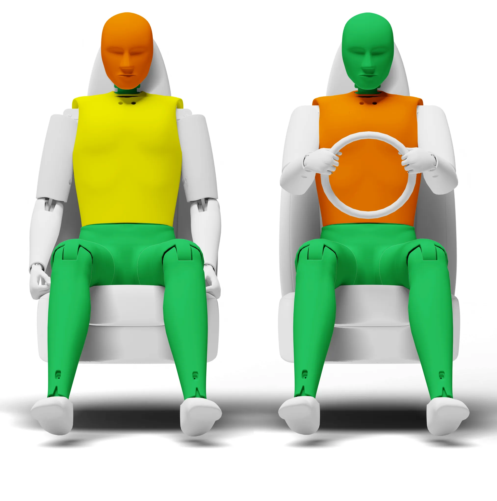 Crash test diagram