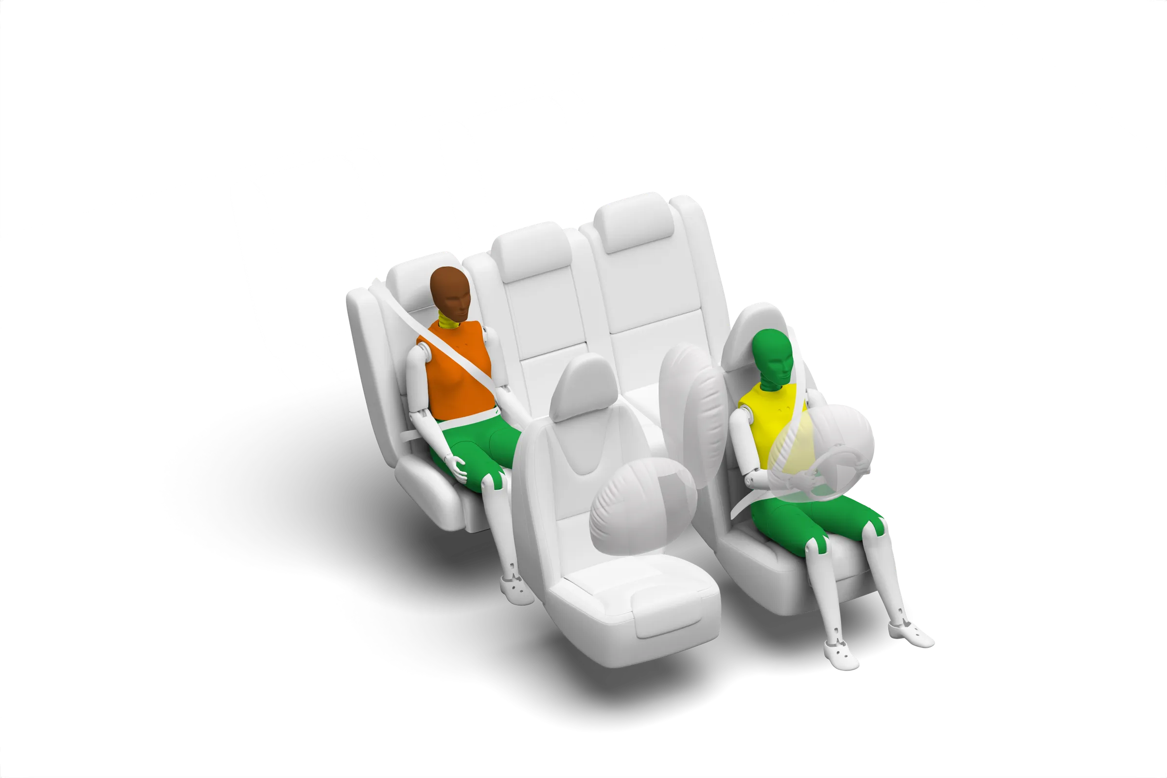 Crash test diagram