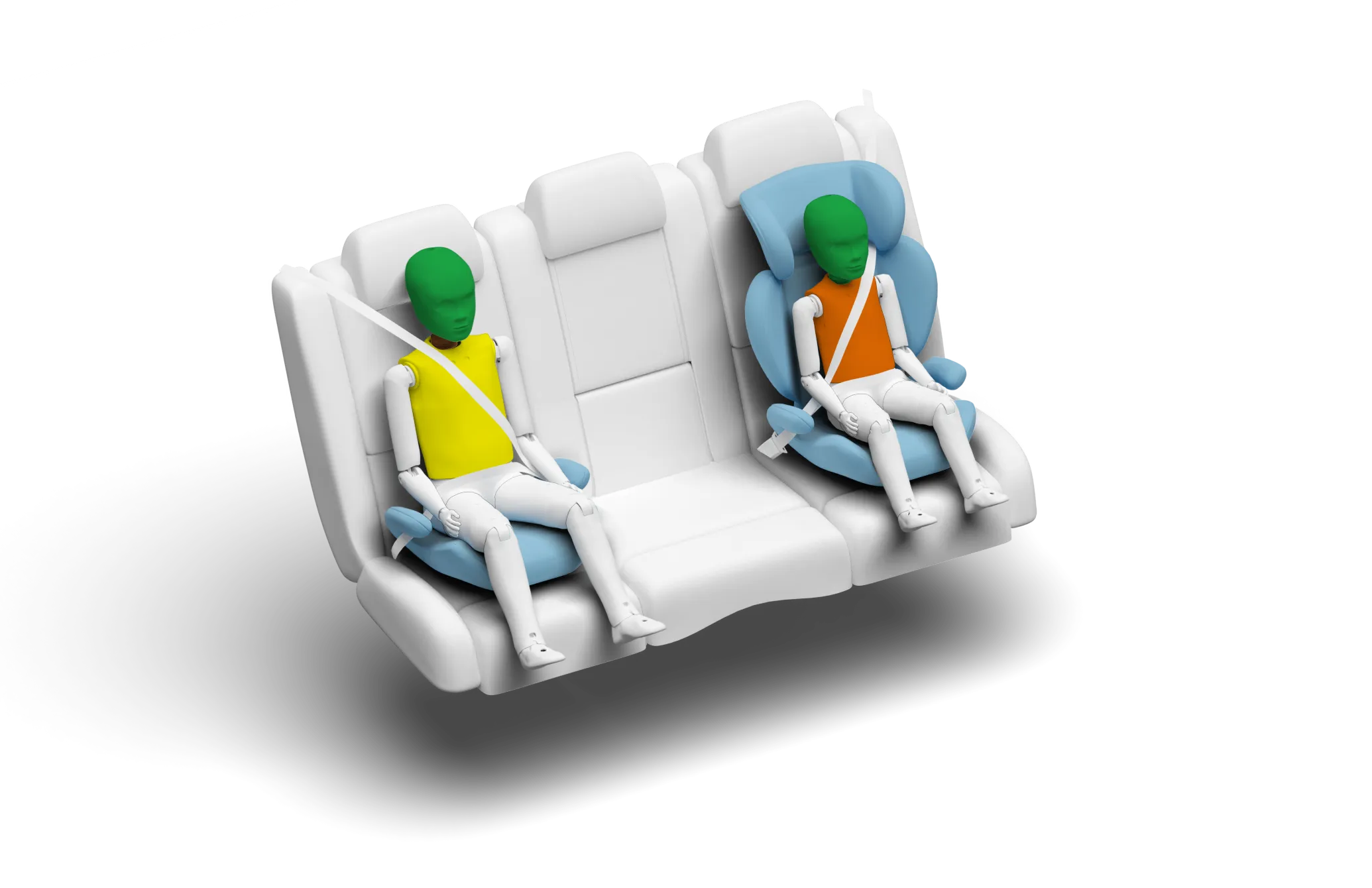 Crash test diagram