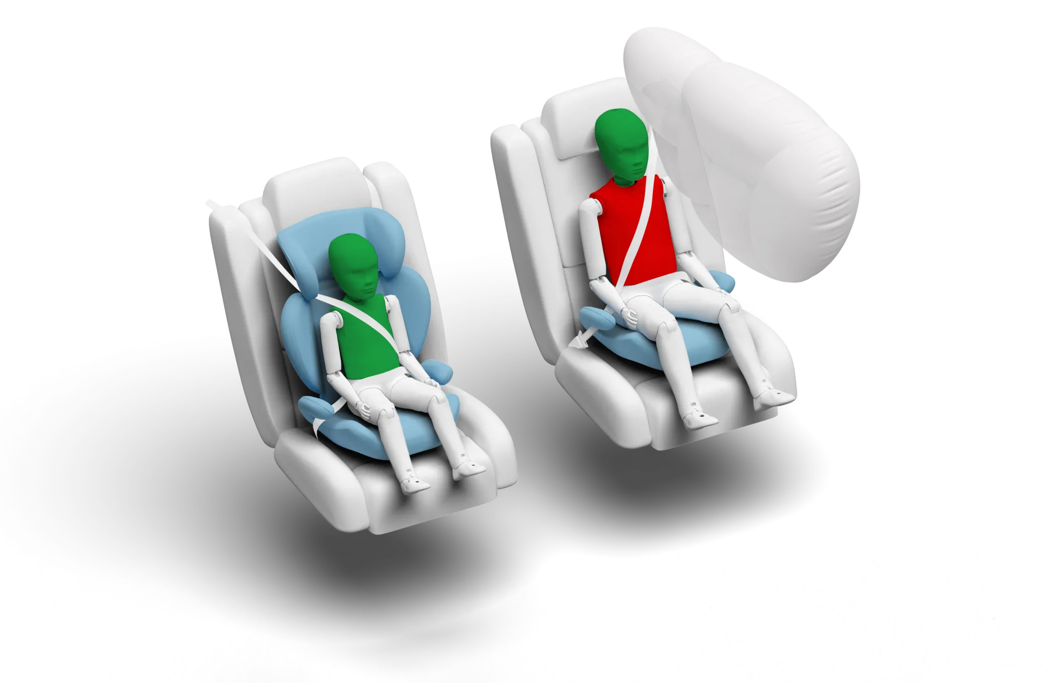 Crash test diagram