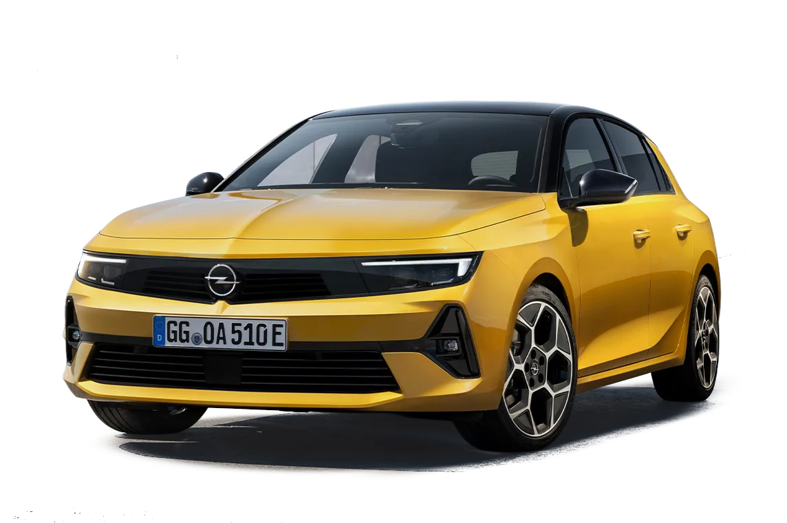 Astra frontal view