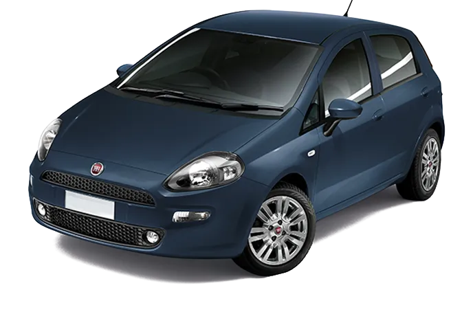 Punto frontal view