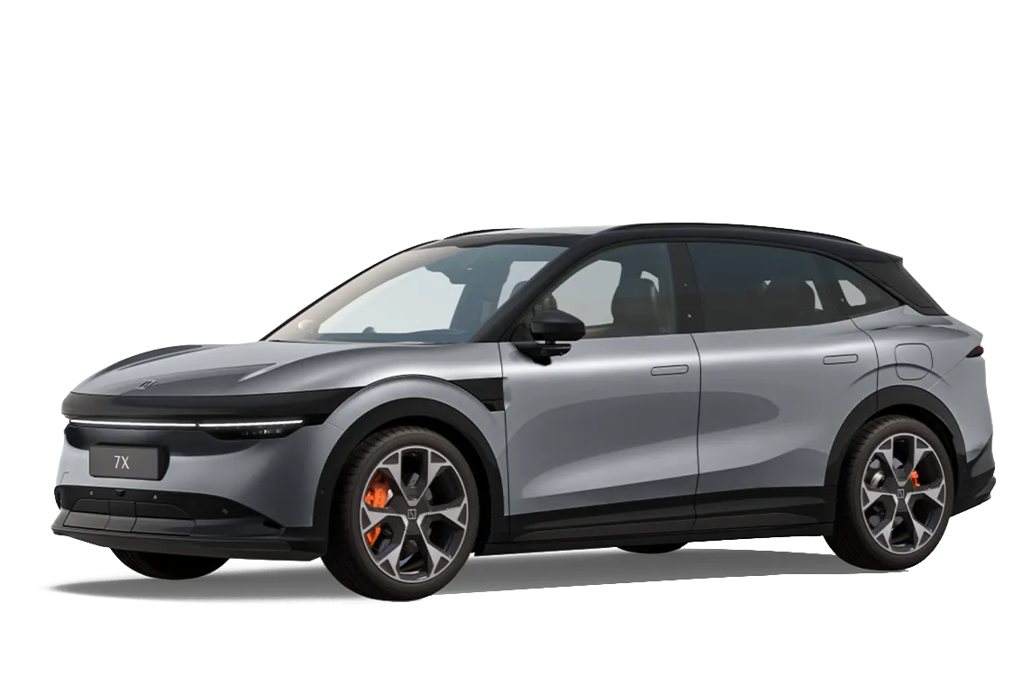 7X frontal view
