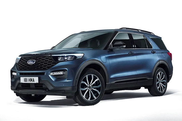 Explorer frontal view